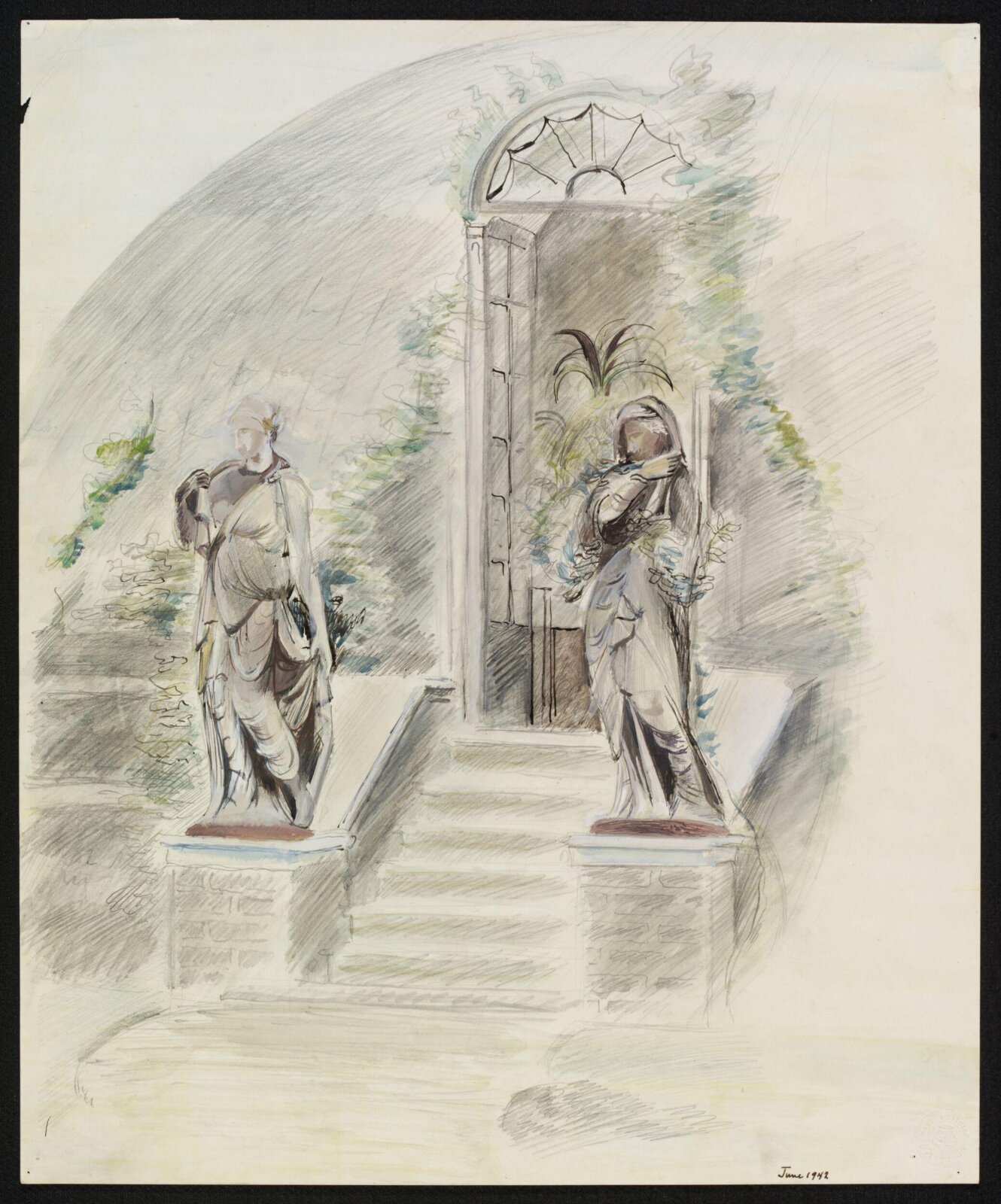 Grove House, Regent's Park, Marx, June 1942