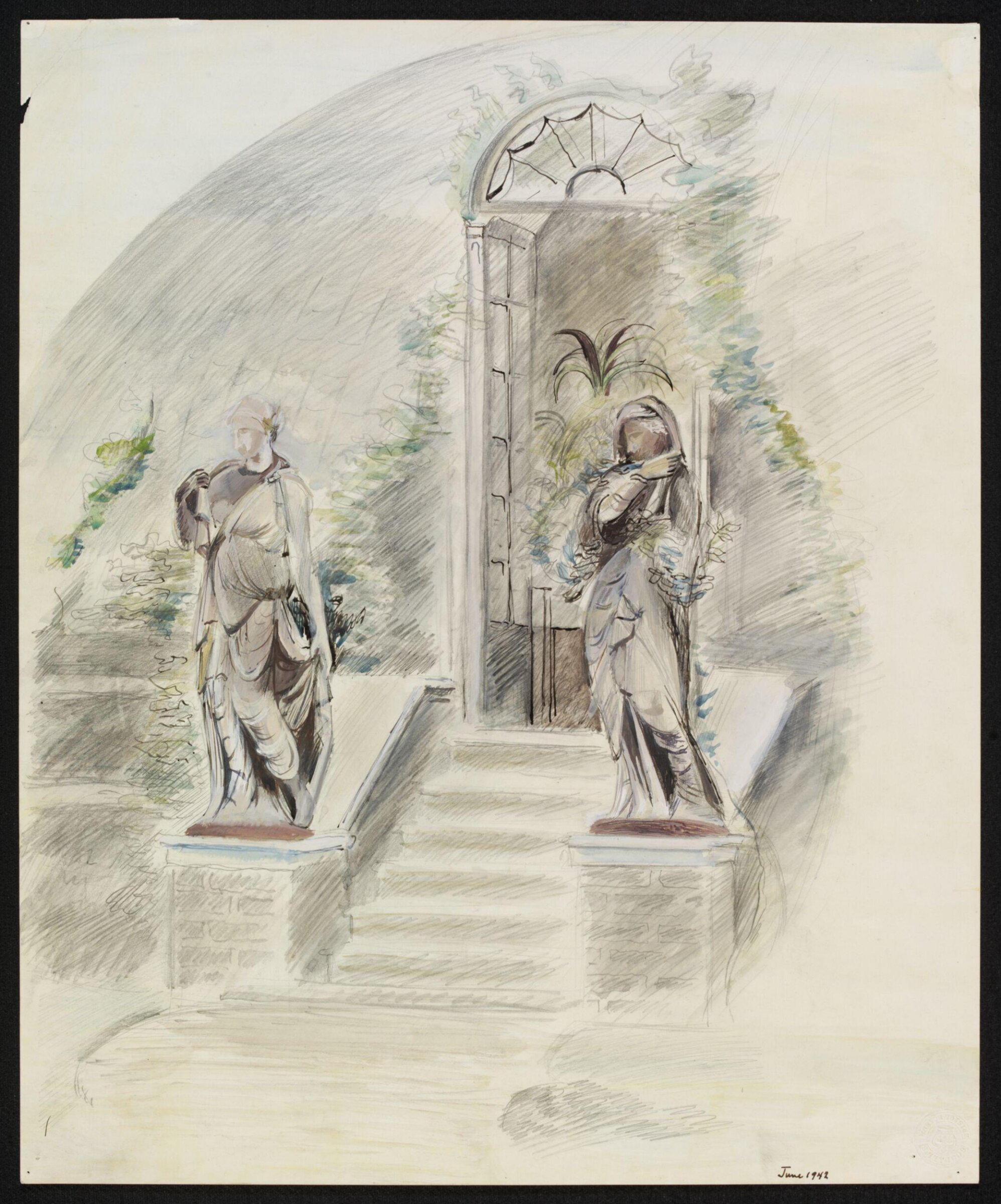 Grove House, Regent's Park, Marx, June 1942