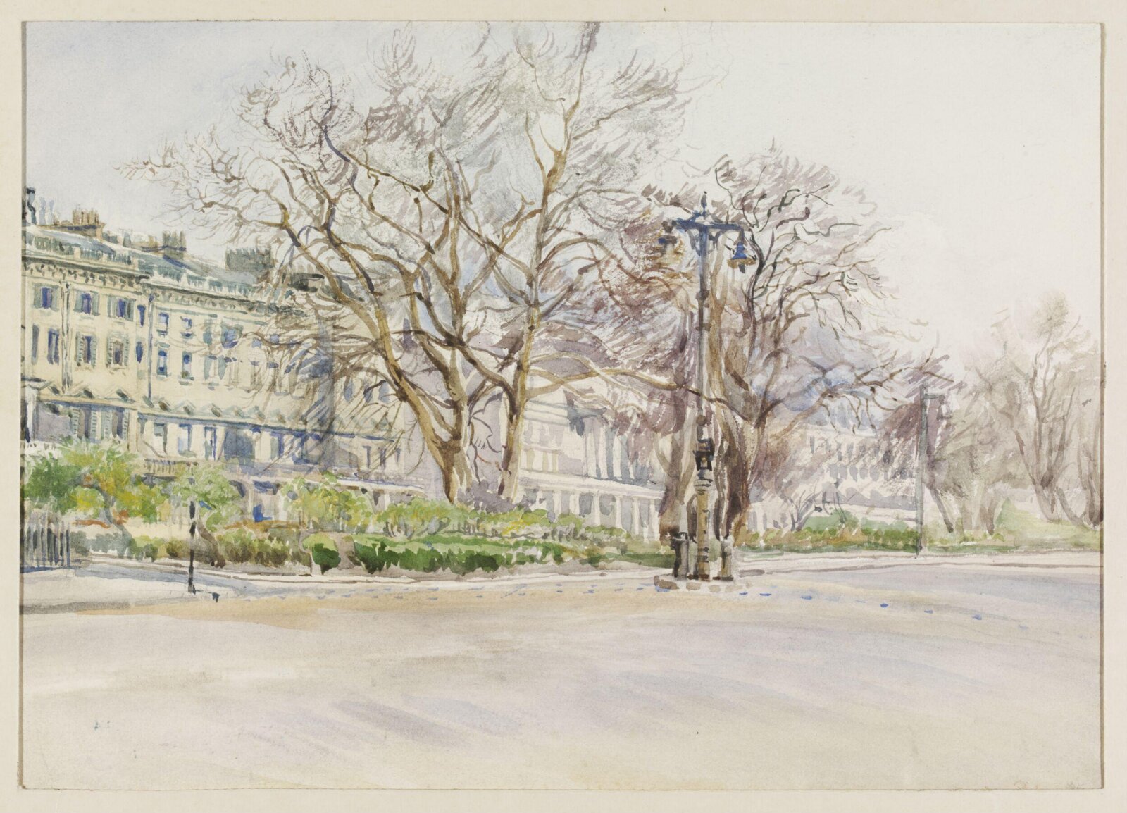 Eaton Square from Eaton Gate, Ediss, April 1942