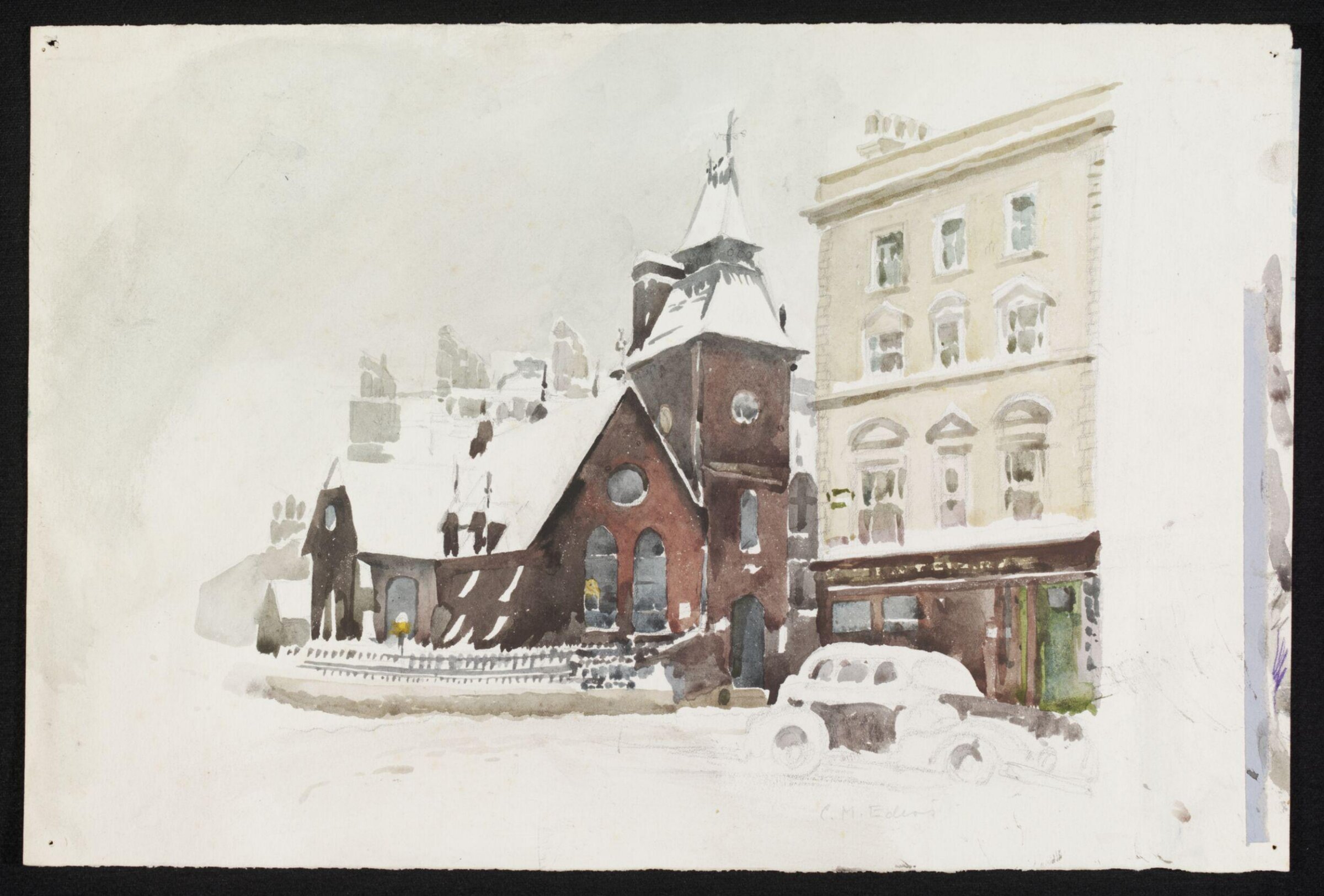 St. Peter's Church School, Eaton Square, S.W.1., Ediss, ca. 1941