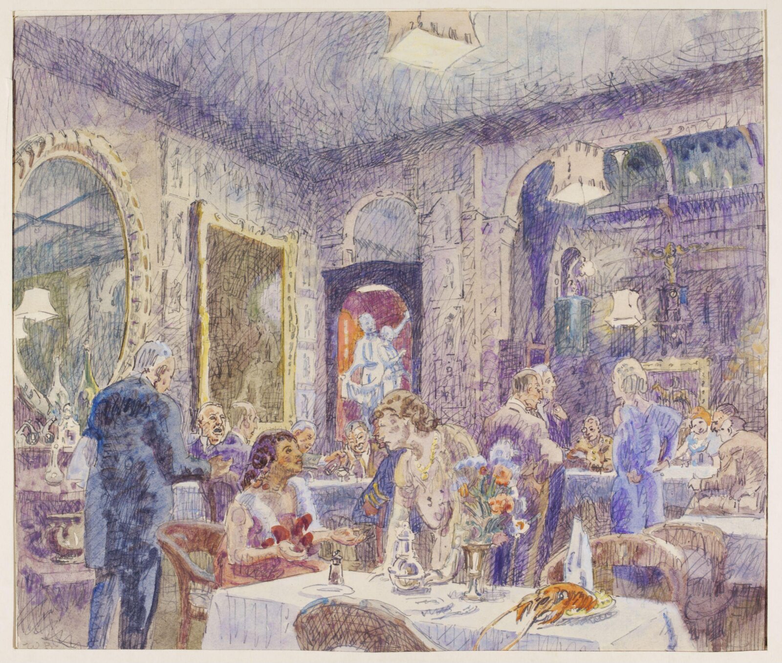 Rule's, 35 Maiden Lane, W.C.2., Bayes, ca. 1940
