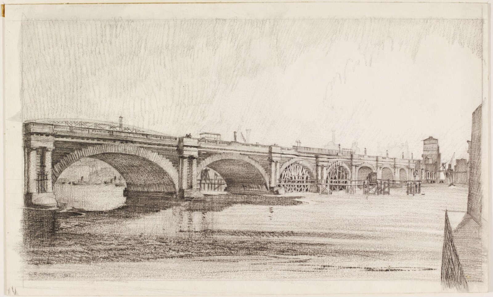 Waterloo Bridge, L. Rome Guthrie, 1932