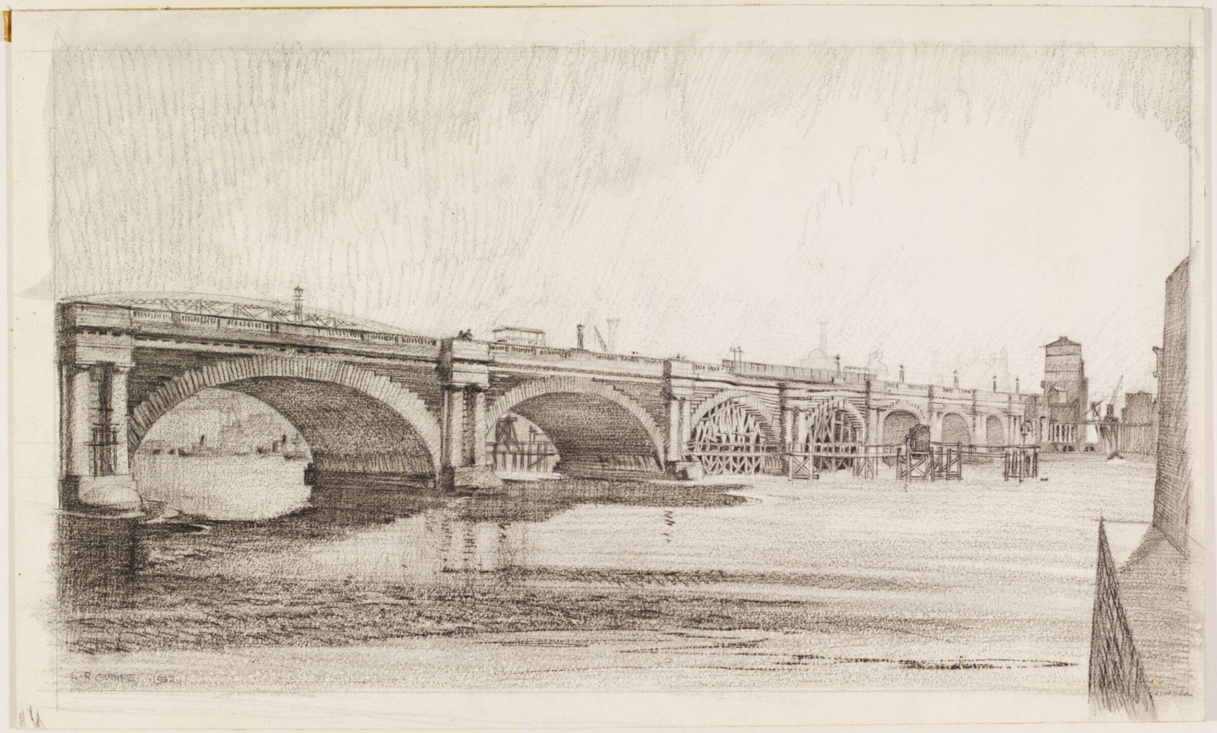 Waterloo Bridge, L. Rome Guthrie, 1932