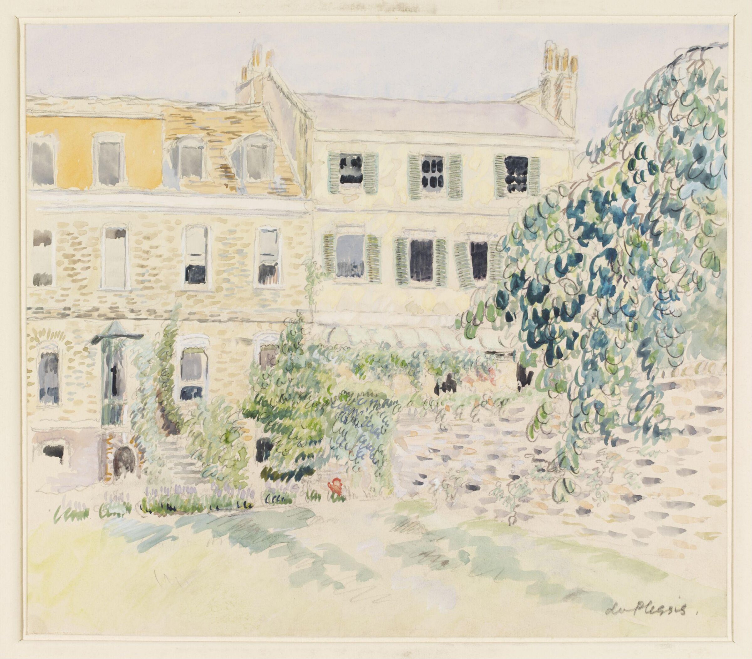 No. 3, (Coleridge's House) & No.4, The Grove, Highgate., Du Plessis, ca. 1940