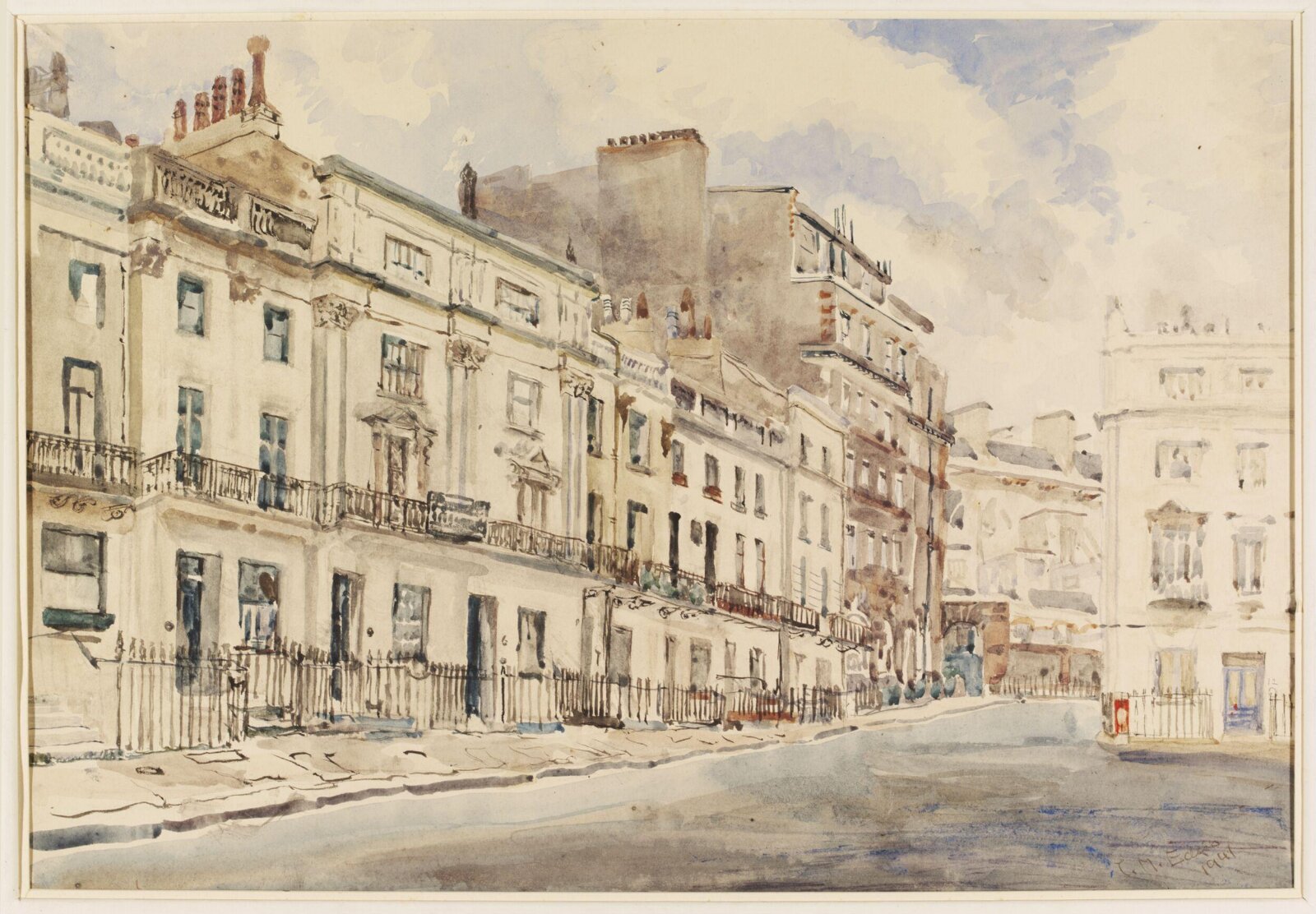 Victoria Square S.W.1., Ediss, 1941