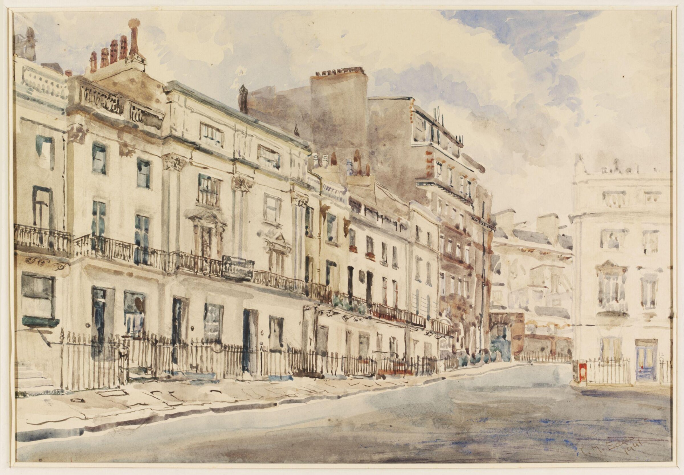 Victoria Square S.W.1., Ediss, 1941