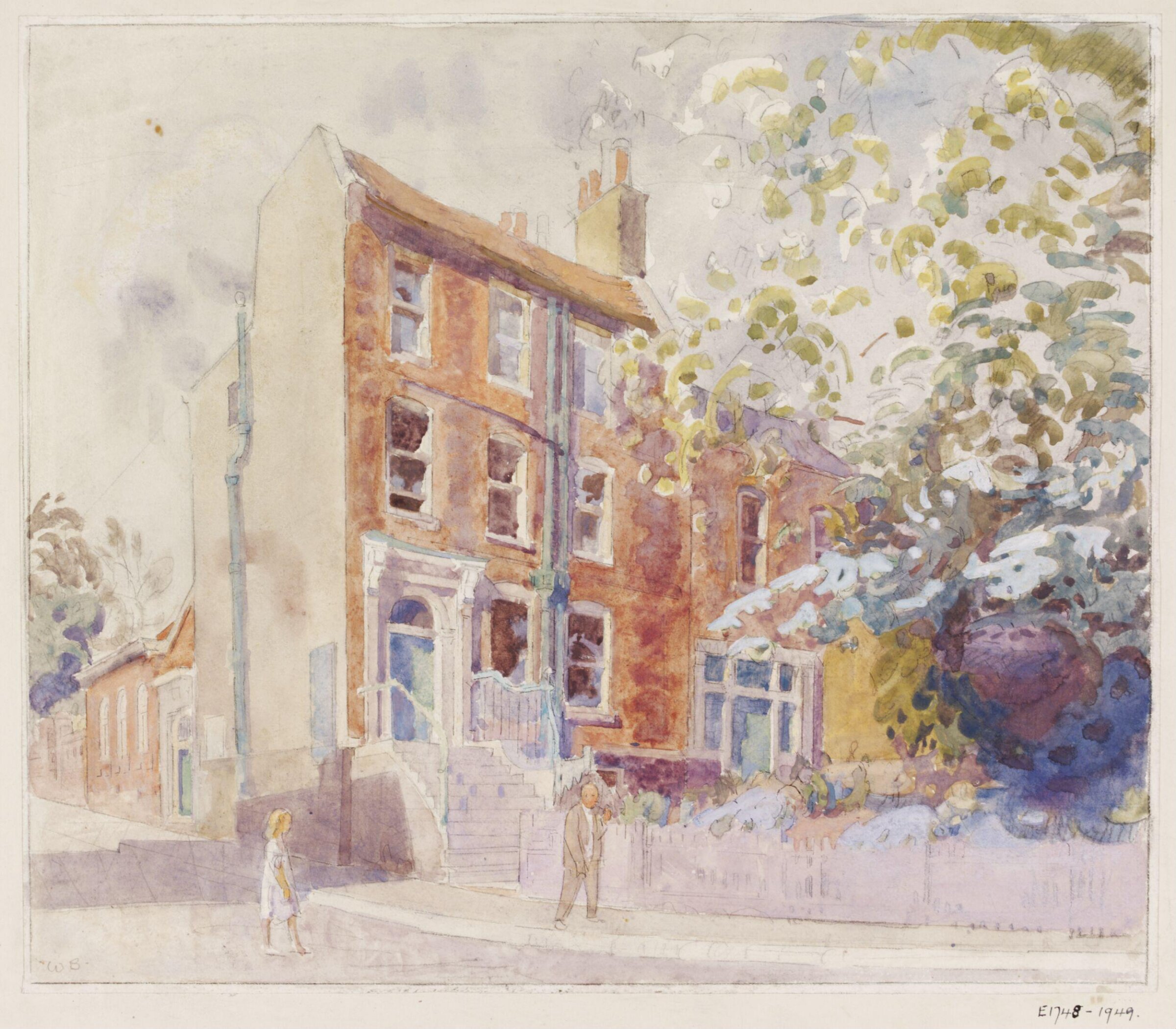 Stanfield House, Hampstead, Bayes, ca. 1940
