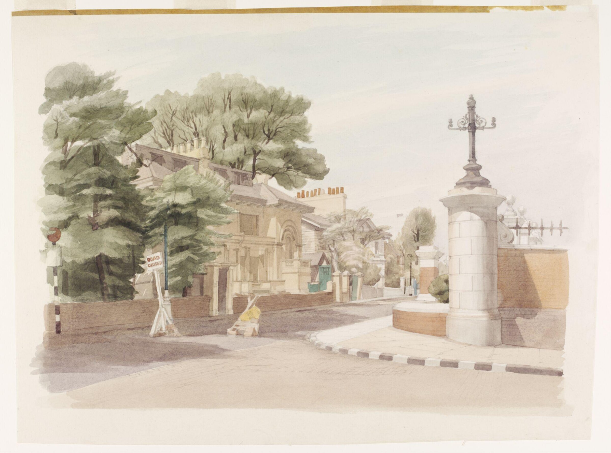 Park Village East, Albany Street. NW1, Phyllis E. Ginger, ca. 1940