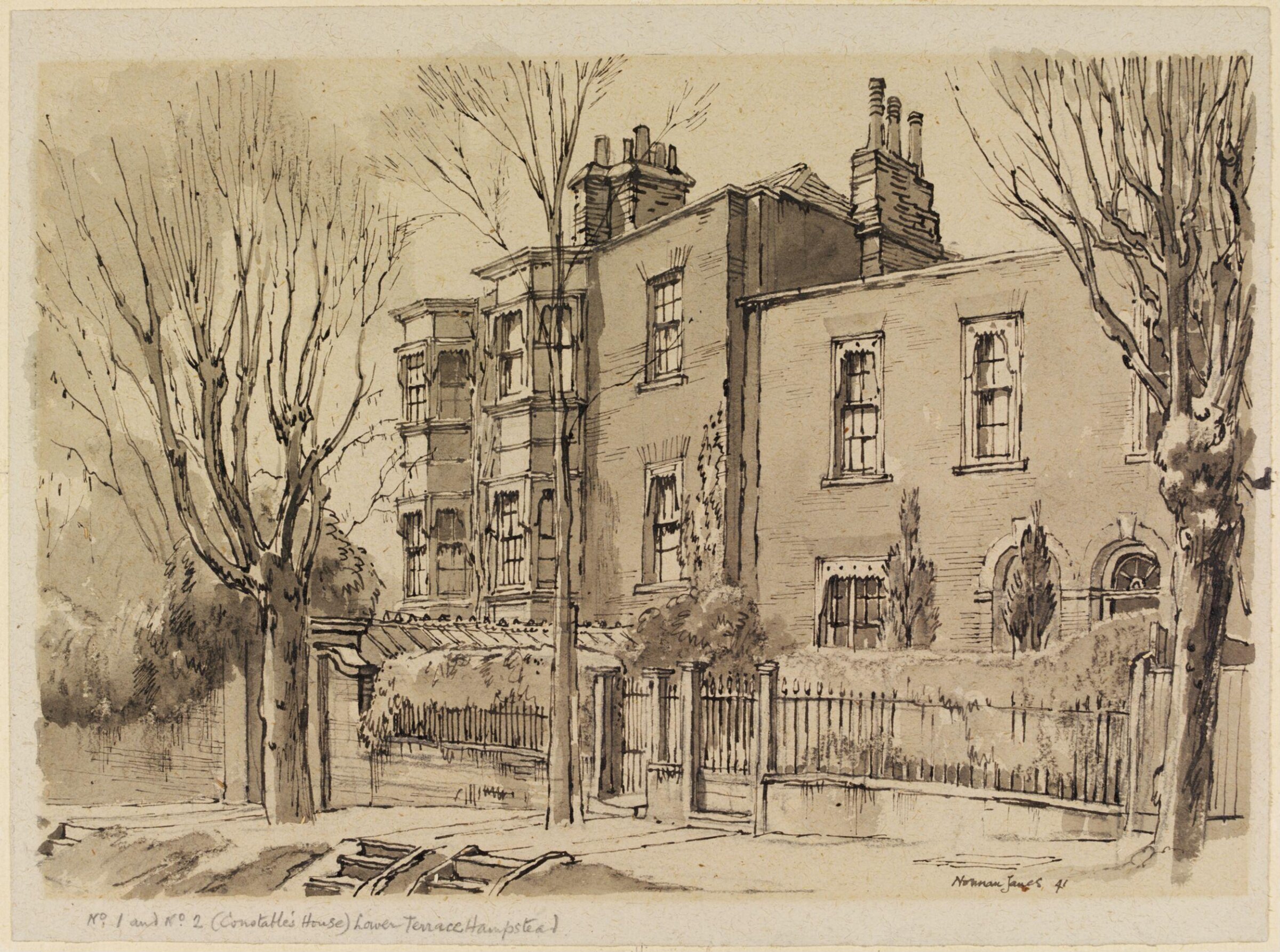 Lower Terrace, Hampstead, N.W.3., Norman Thomas Janes, 1941