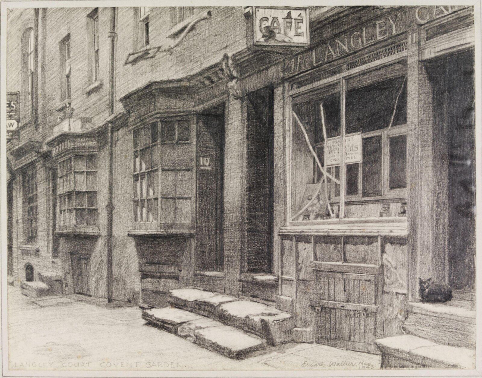 Langley Court, Covent Garden, Walker, May 1943