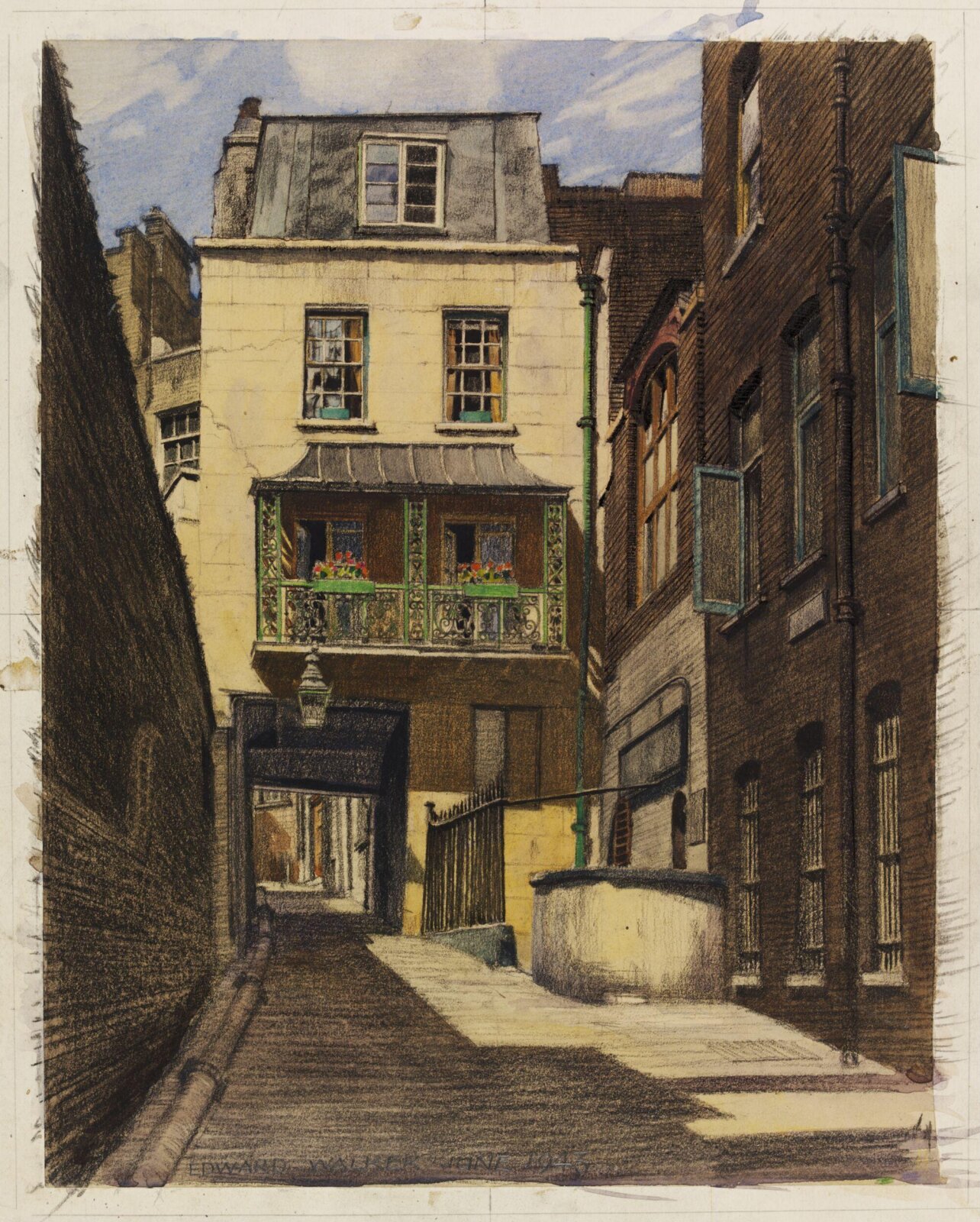 The Watch House, Strand Lane, W.C.2., Walker, June 1943