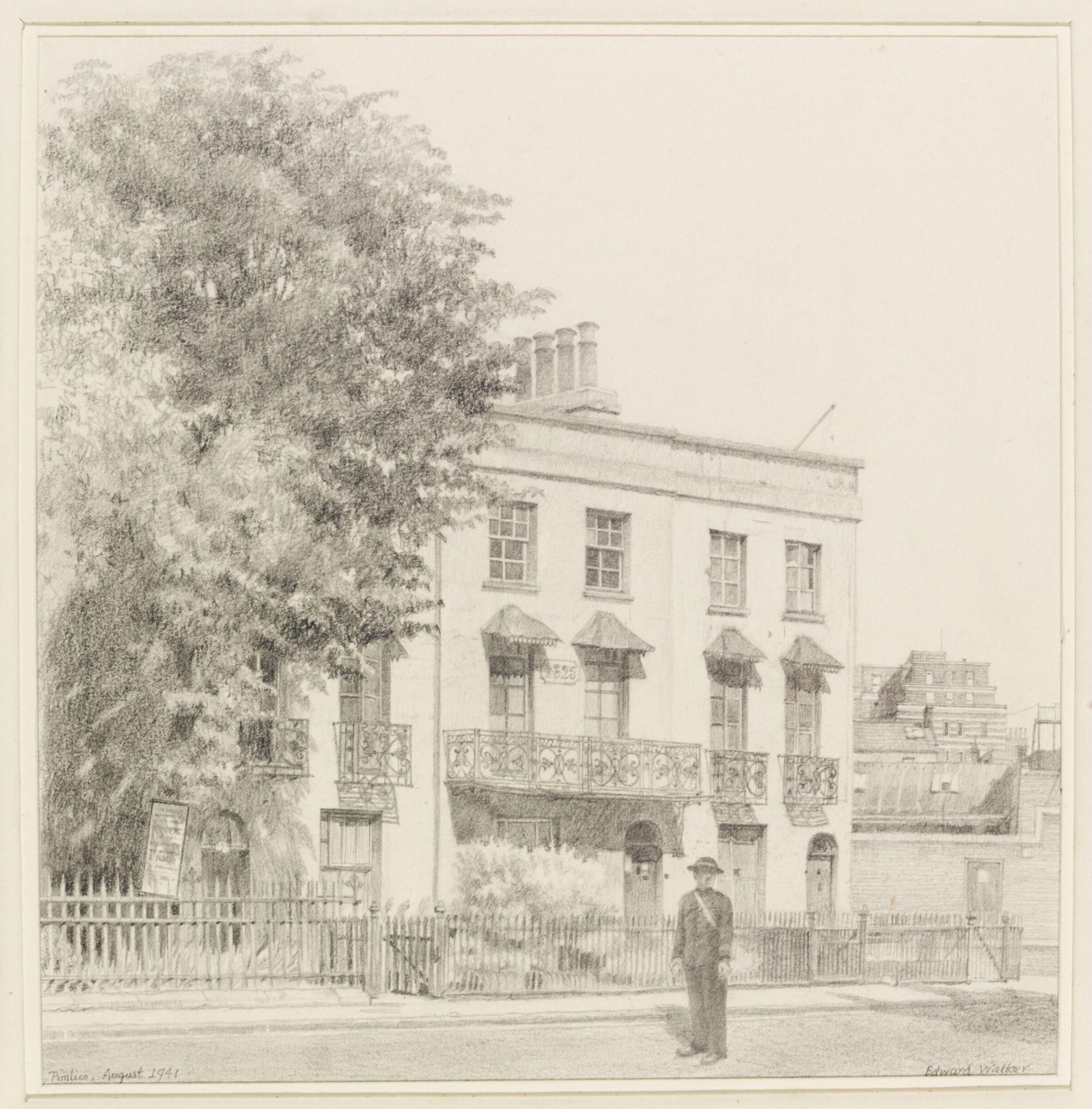 Houses on the Embankment, Pimlico, Walker, August 1941