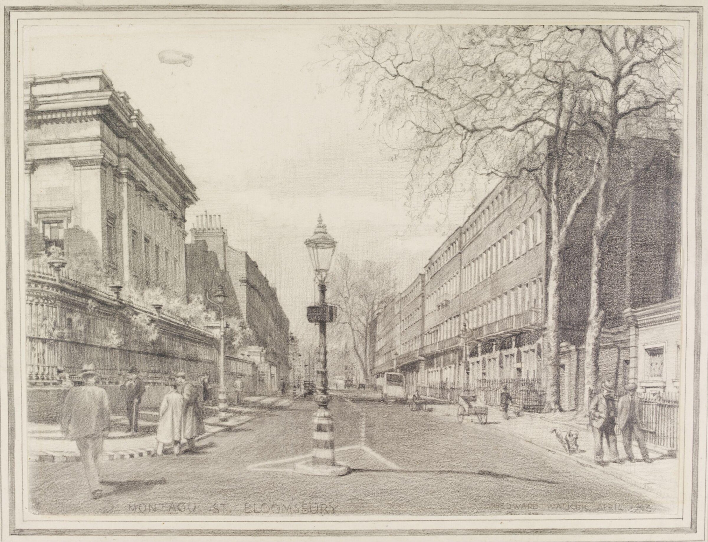 Montagu Street, Bloomsbury, Walker, April 1943