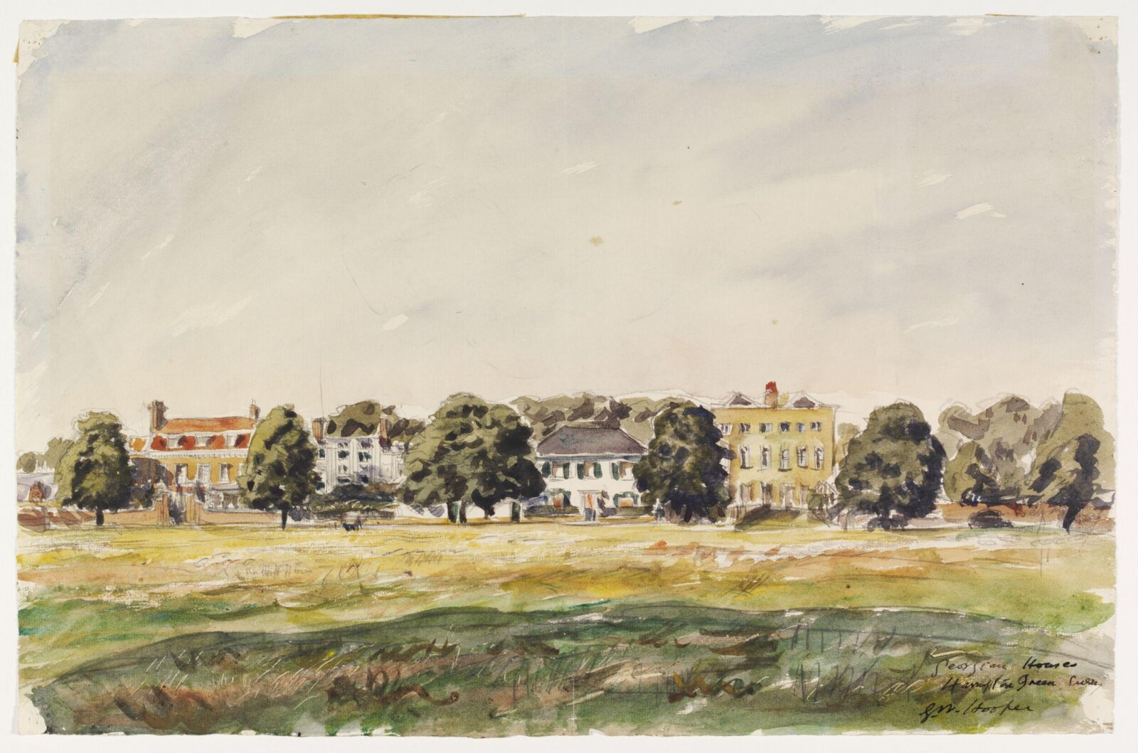 Georgian Houses, Hampton Green, Hooper, ca. 1941