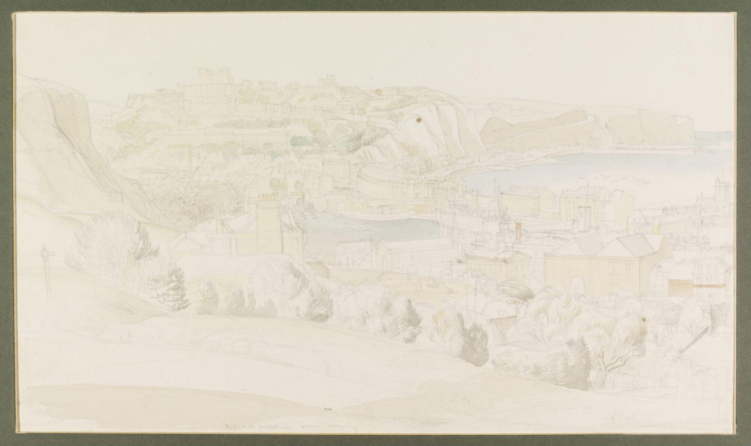 General view of Dover, Badmin, September 1936