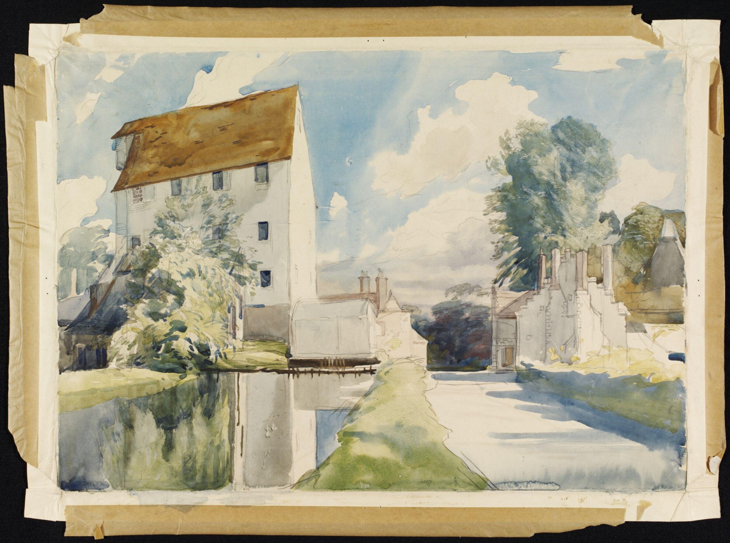 Wickambreux Mill, Waterfield, ca. 1942