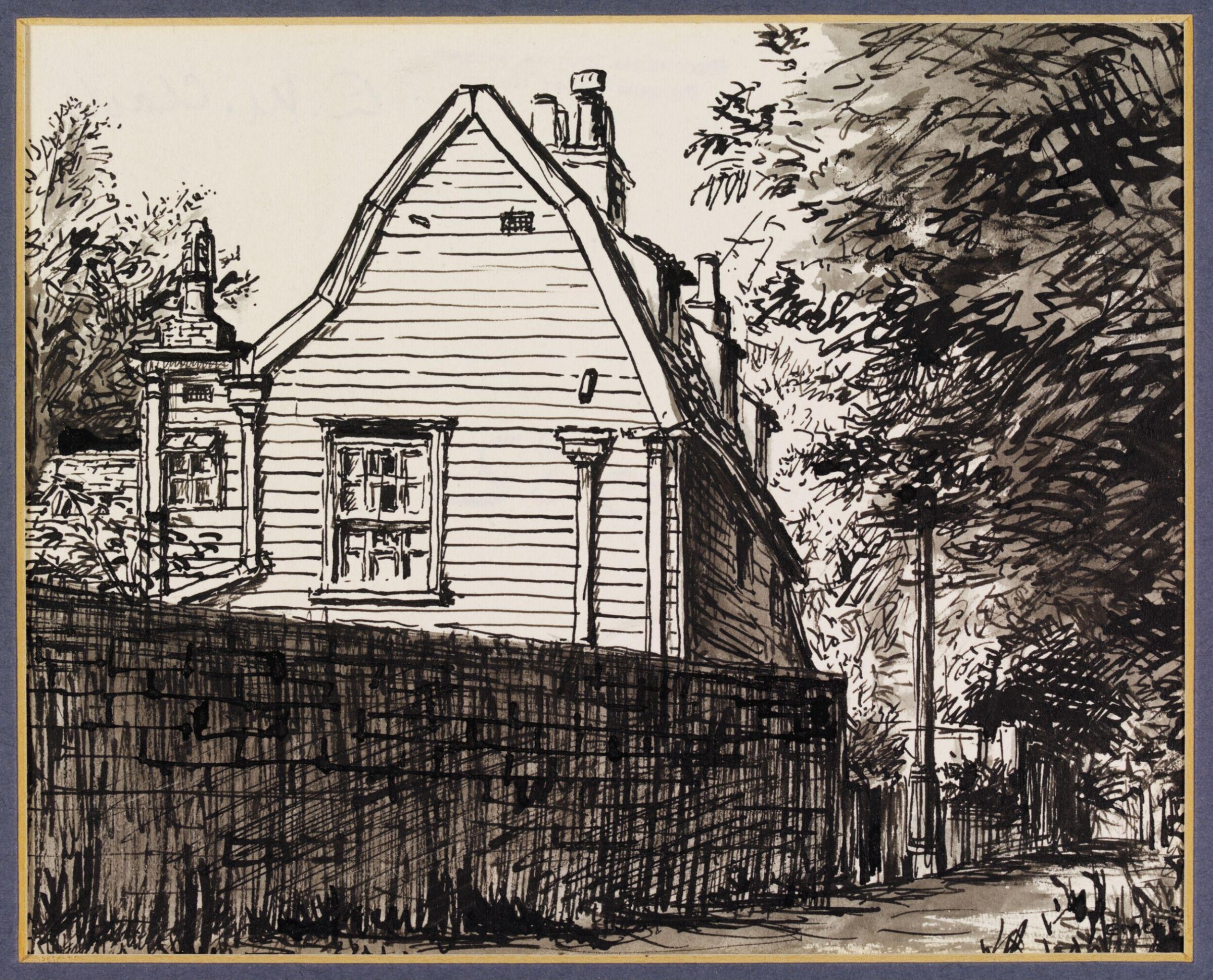 Footpath off Queen's Mead Road, Bromley, Clark, 1942