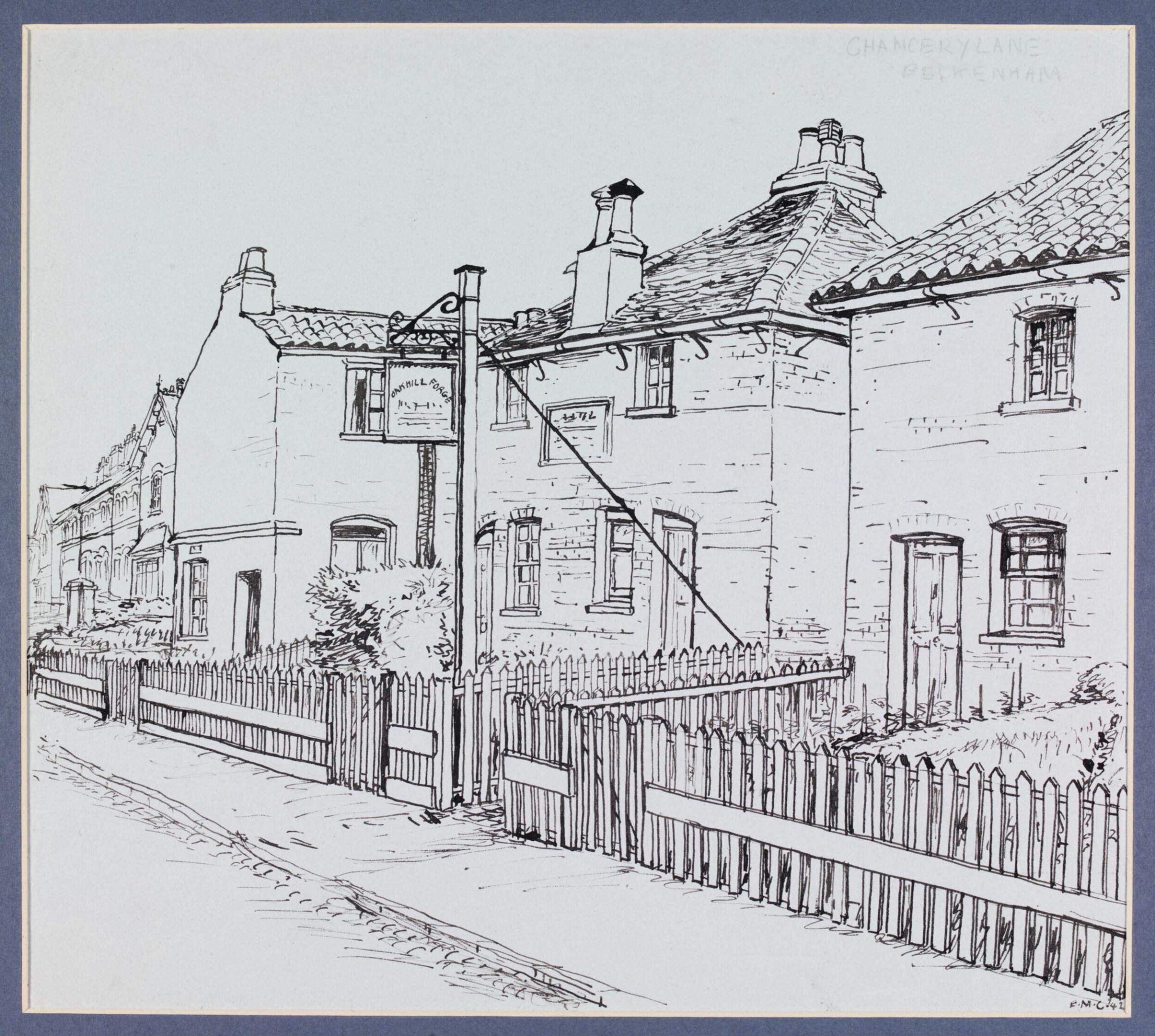 Chancery Lane, Beckenham, Clark, 1942