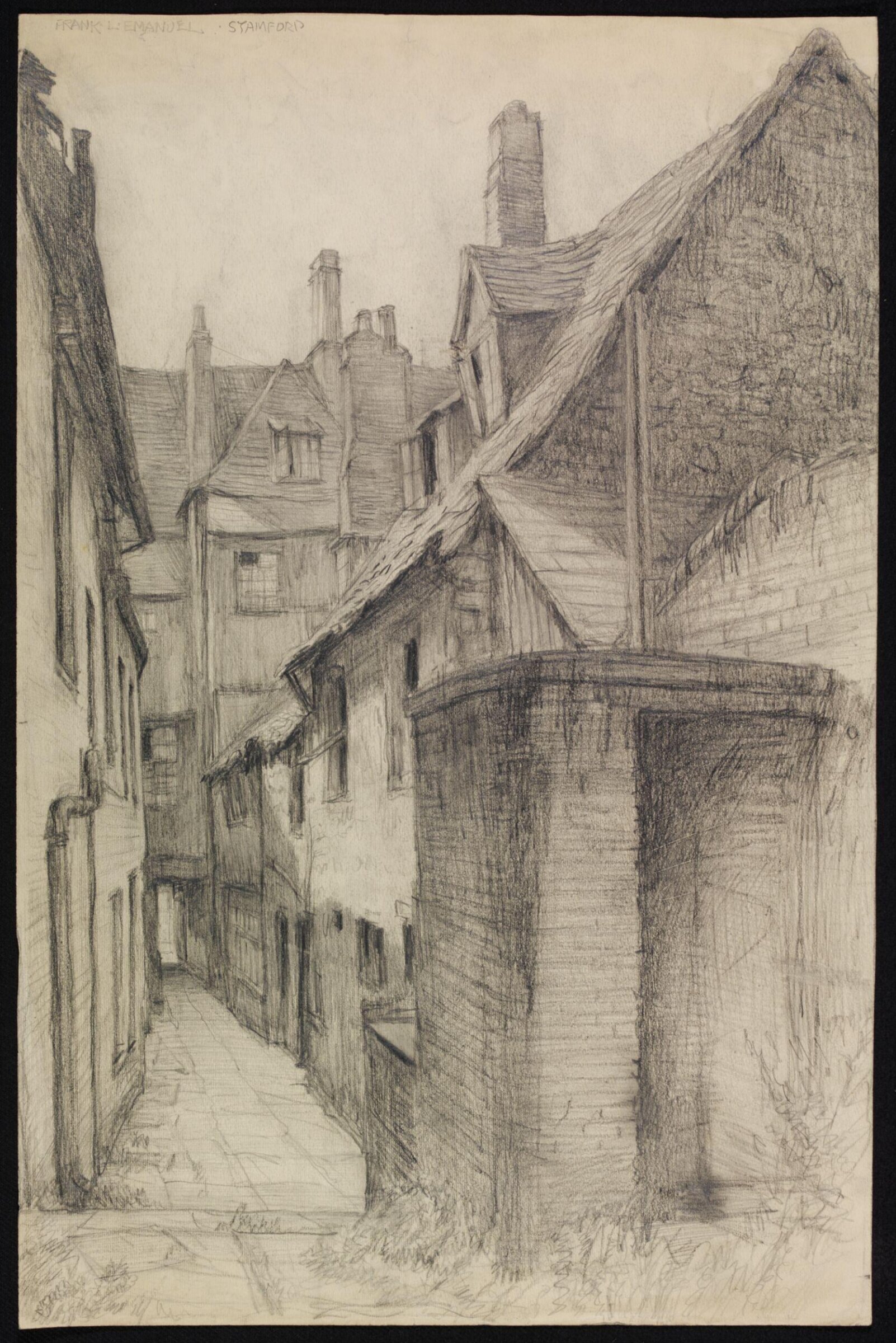 A Side-Alley, Stamford, Lincolnshire, Emanuel, ca. 1940