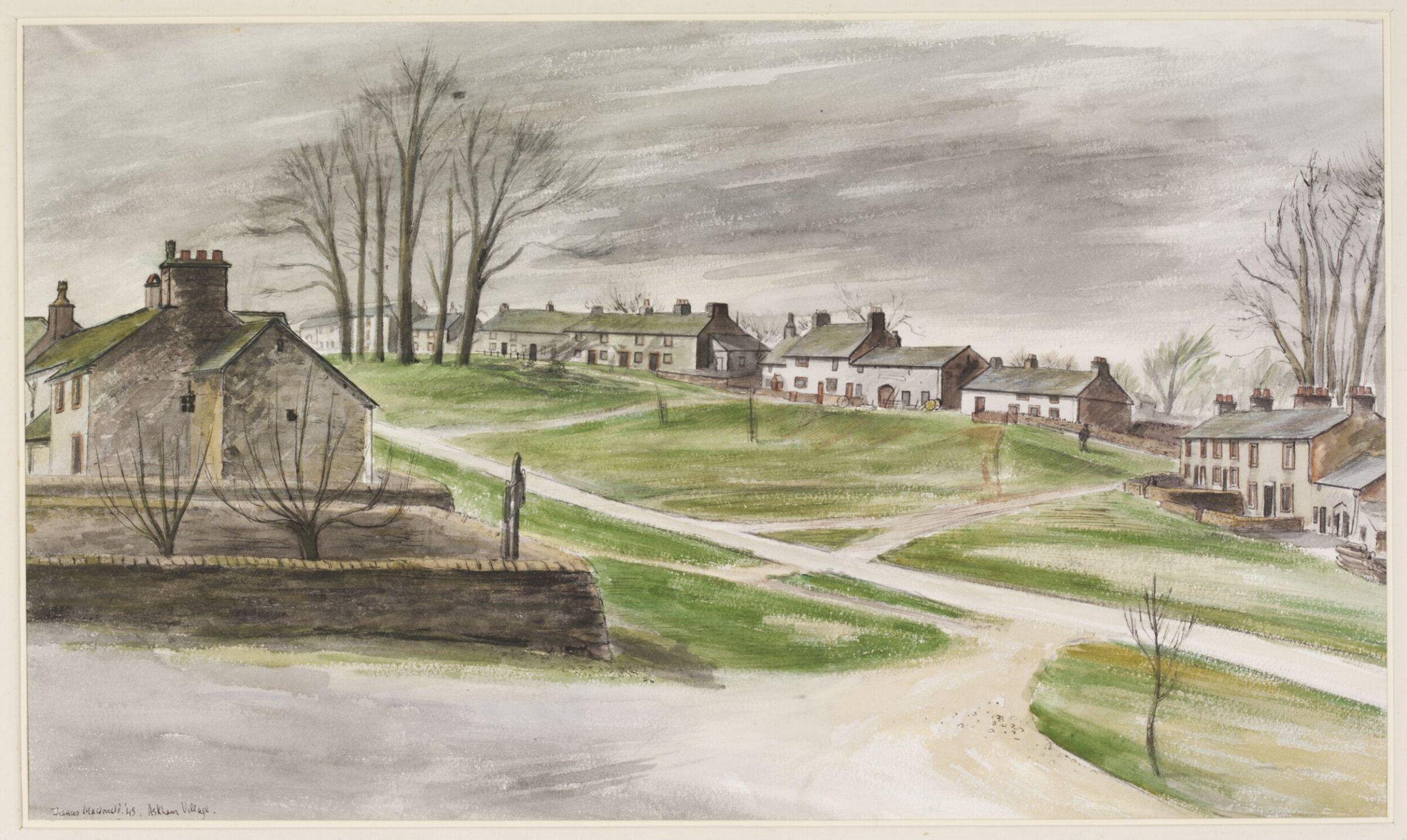 Askham Village, Westmorland, Frances Macdonald, 1943