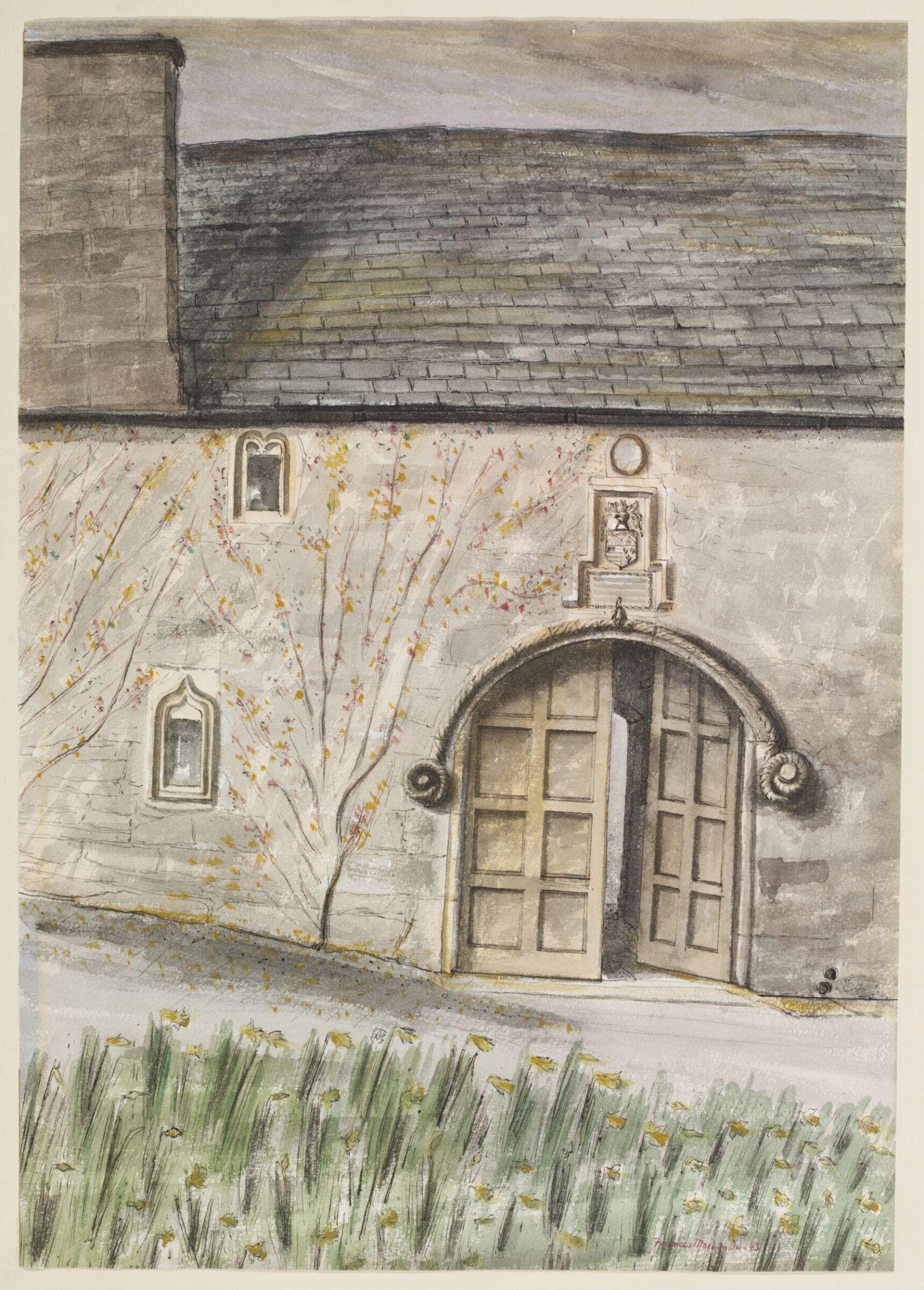The Rope Archway; Askham Hall Stables, Westmorland, Frances Macdonald, 1943