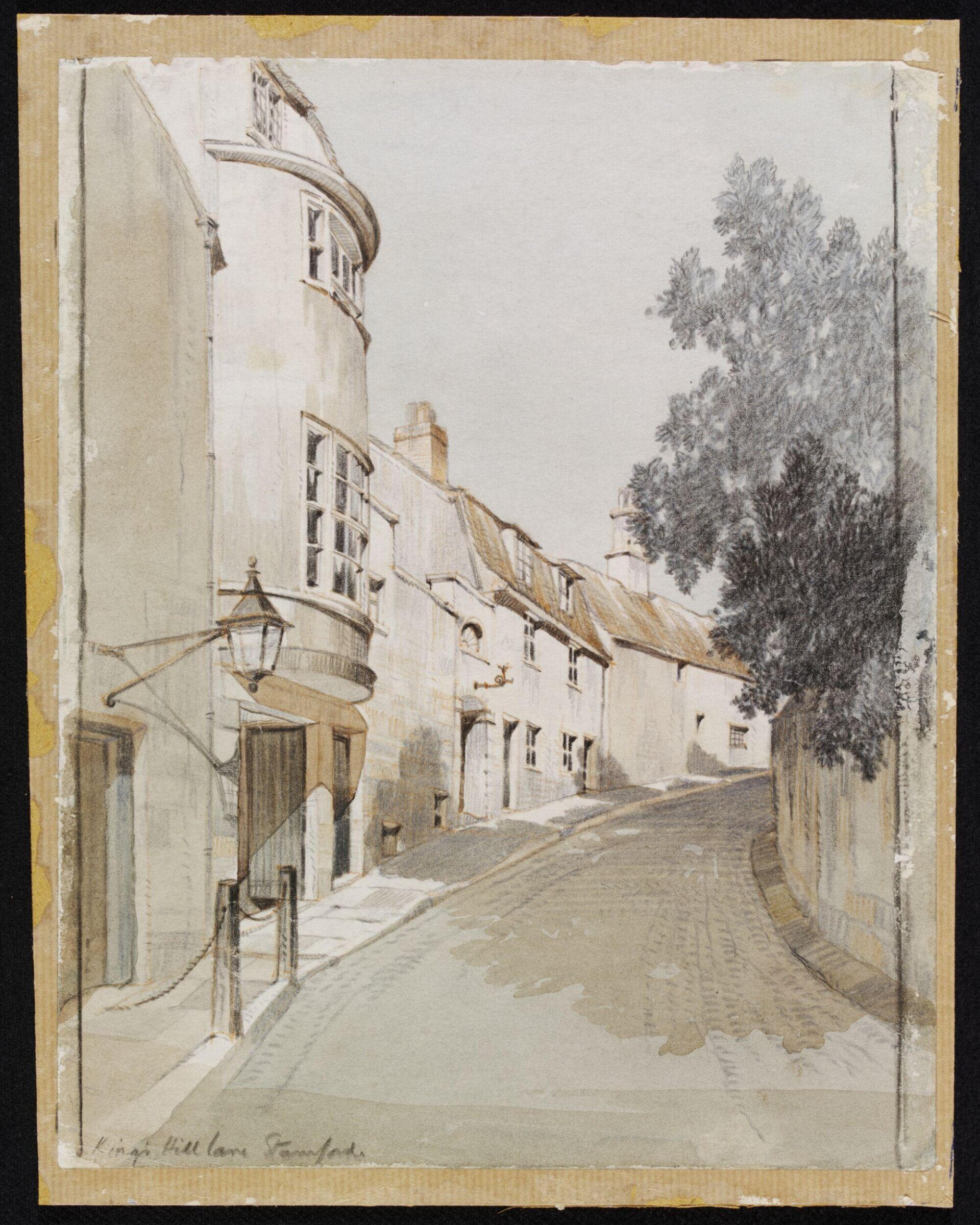 King's Mill Lane, Stamford, Rutlandshire, Julian Leathart, ca. 1940