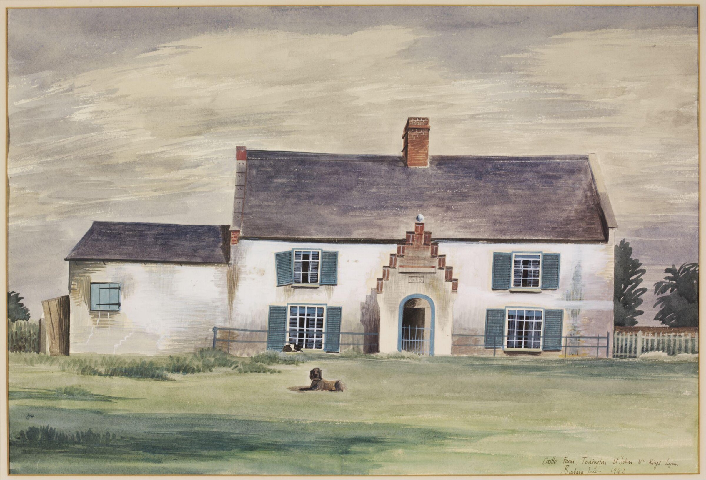 Castle Farm, Terrington St John, near King's Lynn, Barbara Jones, 1942