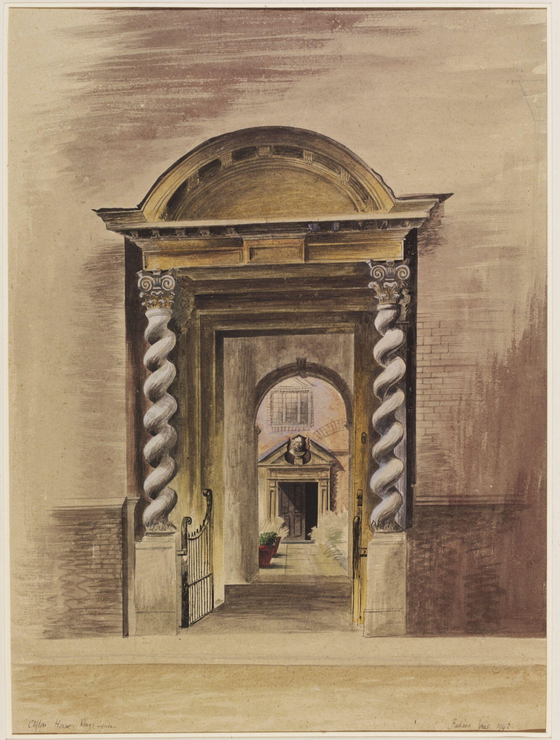 Clifton House, King's Lynn, Barbara Jones, 1942