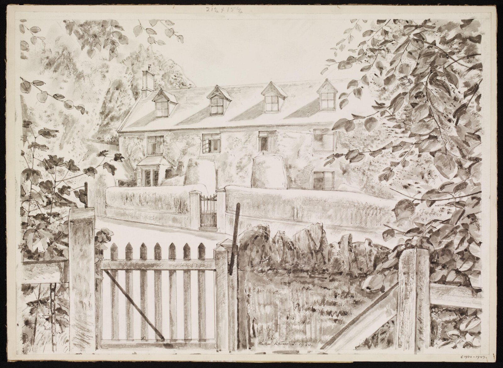 Keep House, Wollaston, Rothenstein, 1940