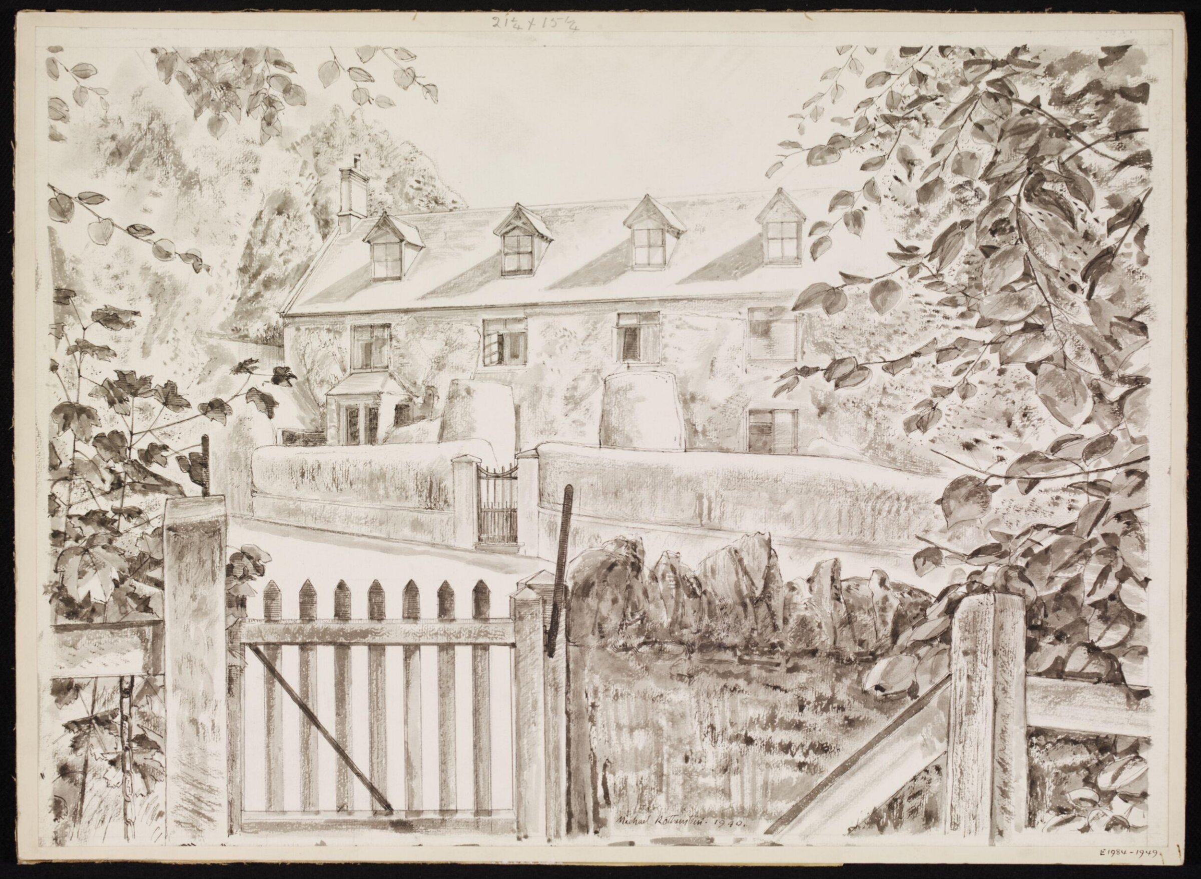 Keep House, Wollaston, Rothenstein, 1940
