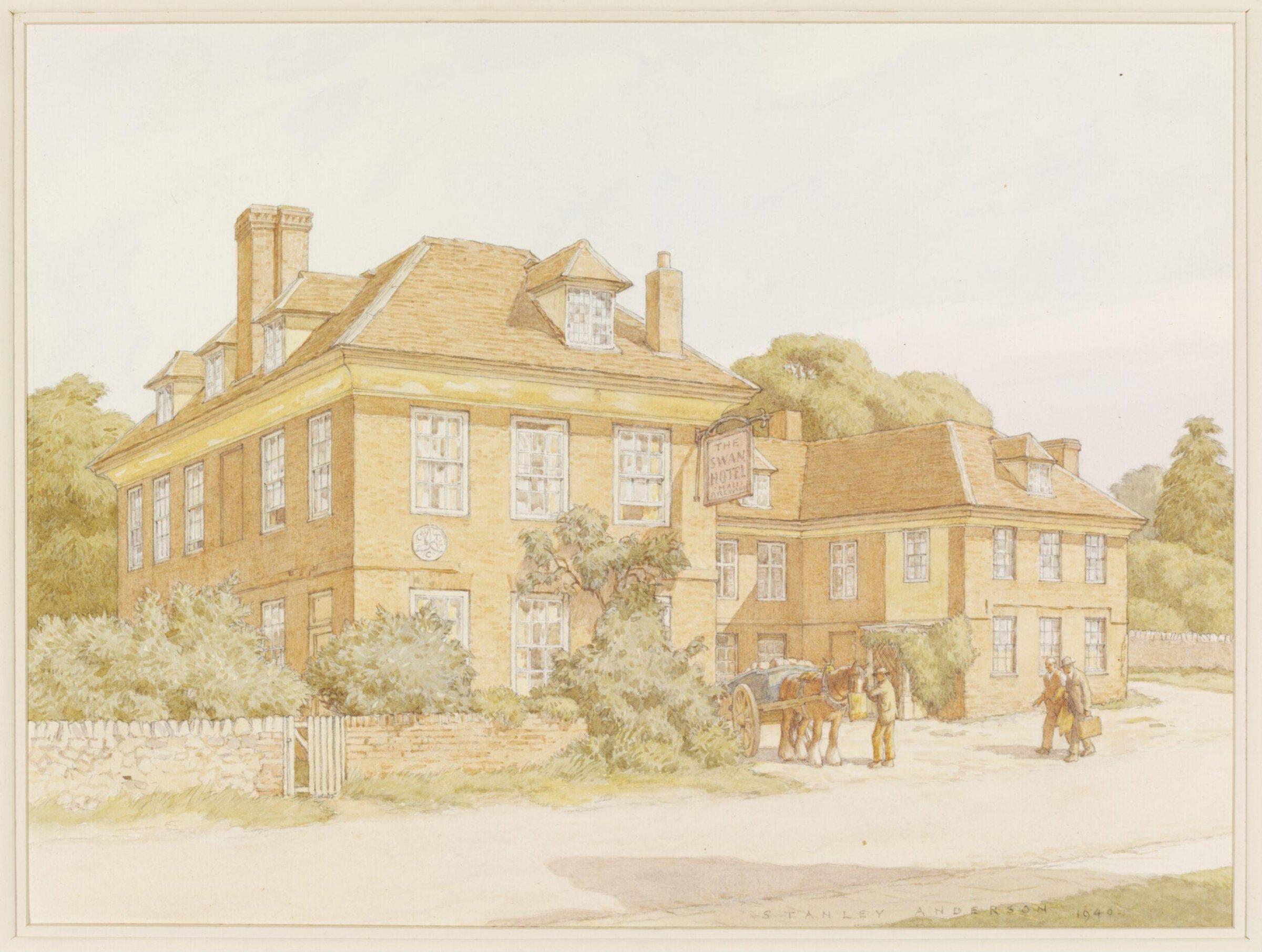 The Swan Hotel, Tetsworth, Anderson, 1940