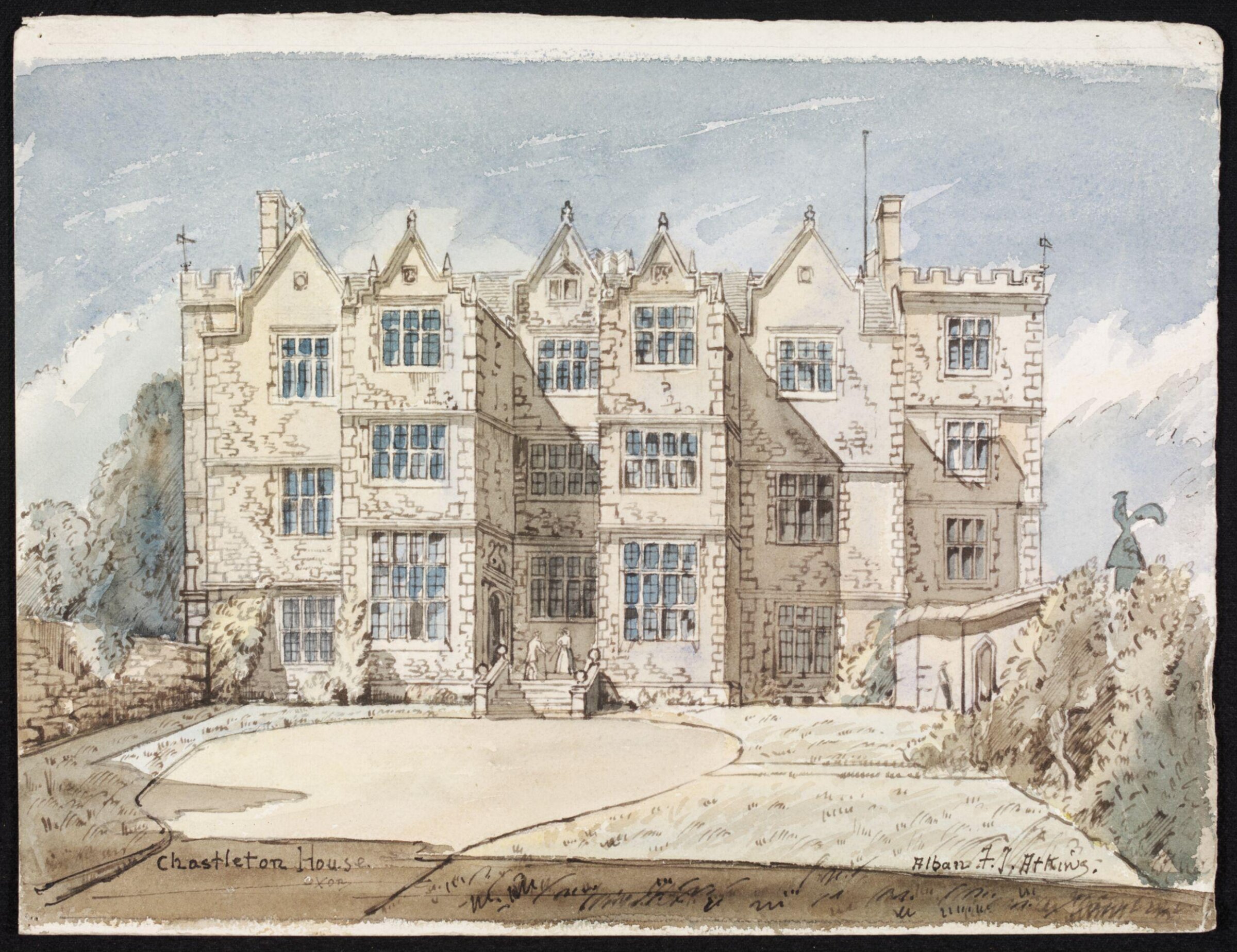 Chastleton House, Atkins, ca. 1940