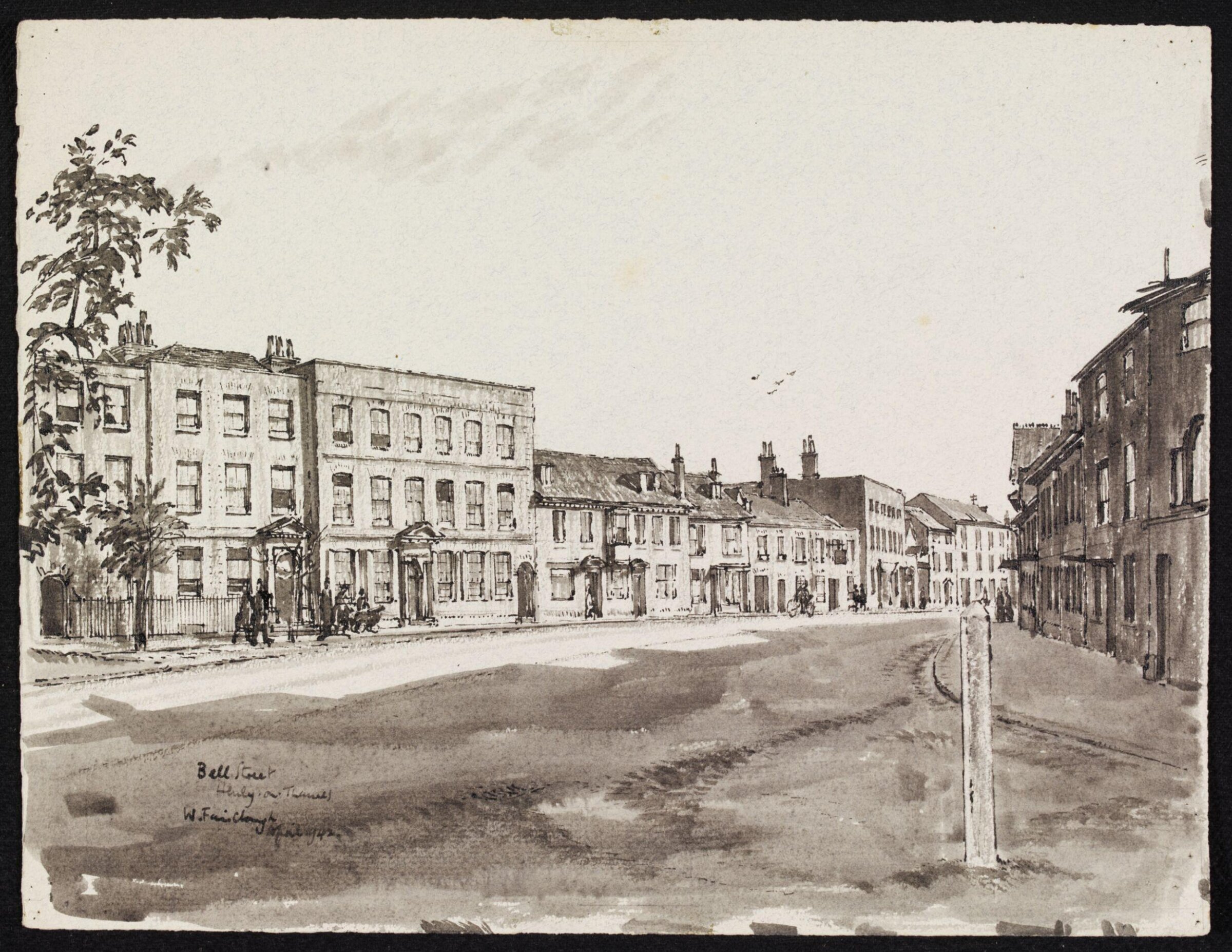 Bell Street, Henley-on-Thames, Fairclough, April 1942