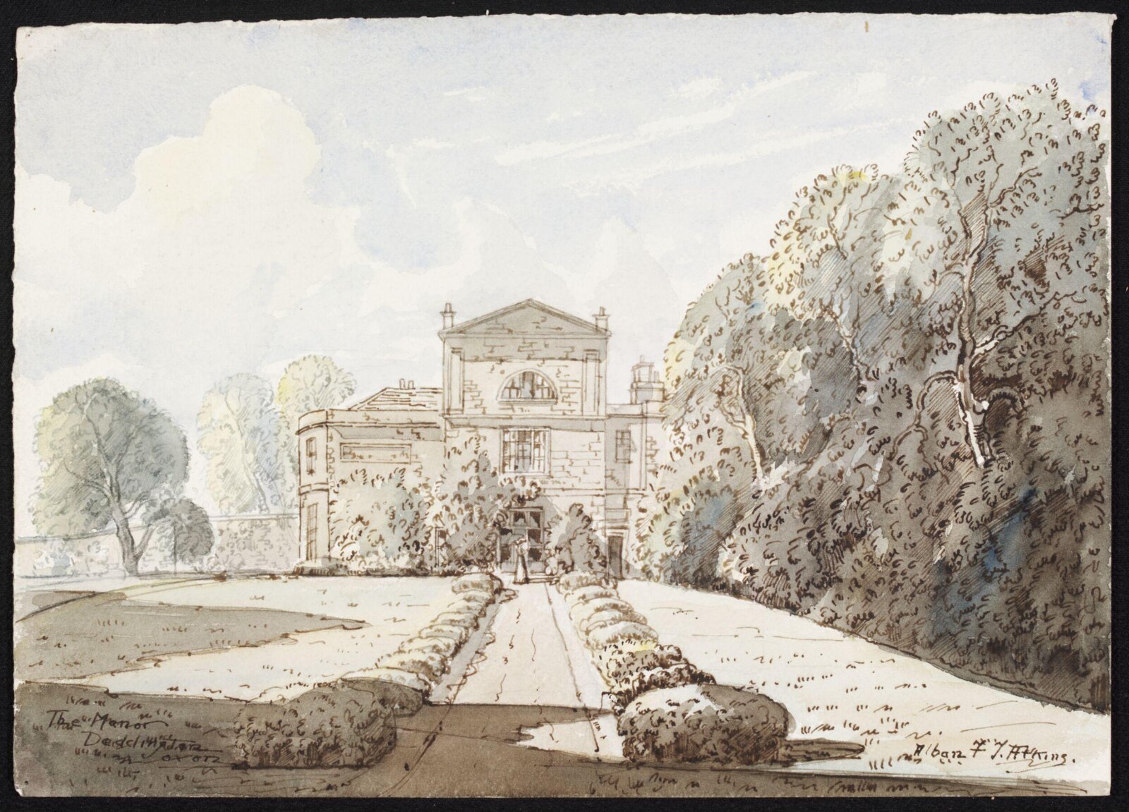 The Manor, Deddington, Atkins, ca. 1940