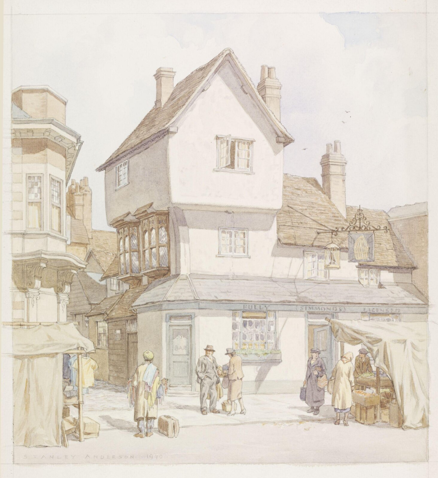 The Birdcage Inn, Thame, Anderson, 1940