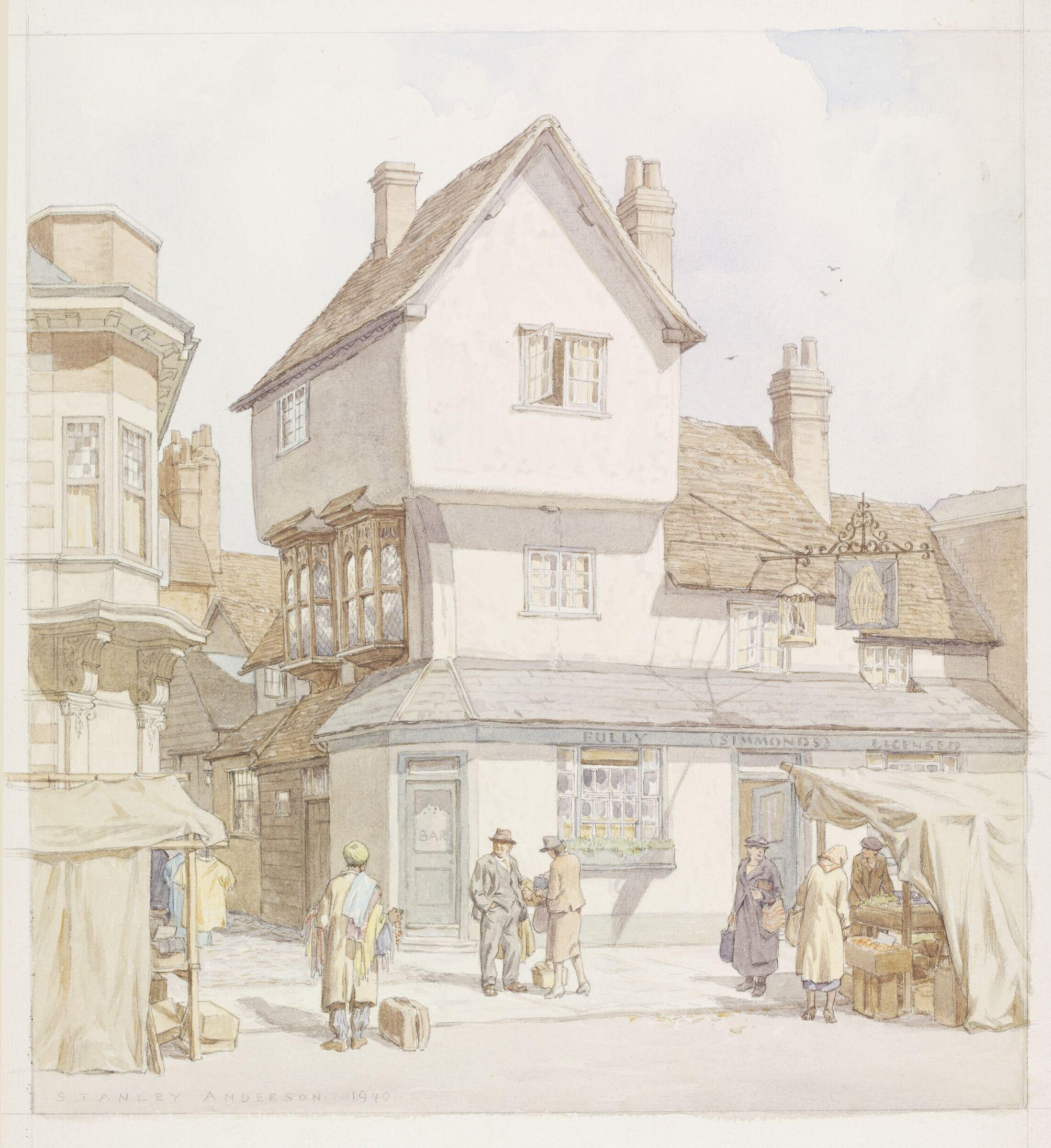 The Birdcage Inn, Thame, Anderson, 1940