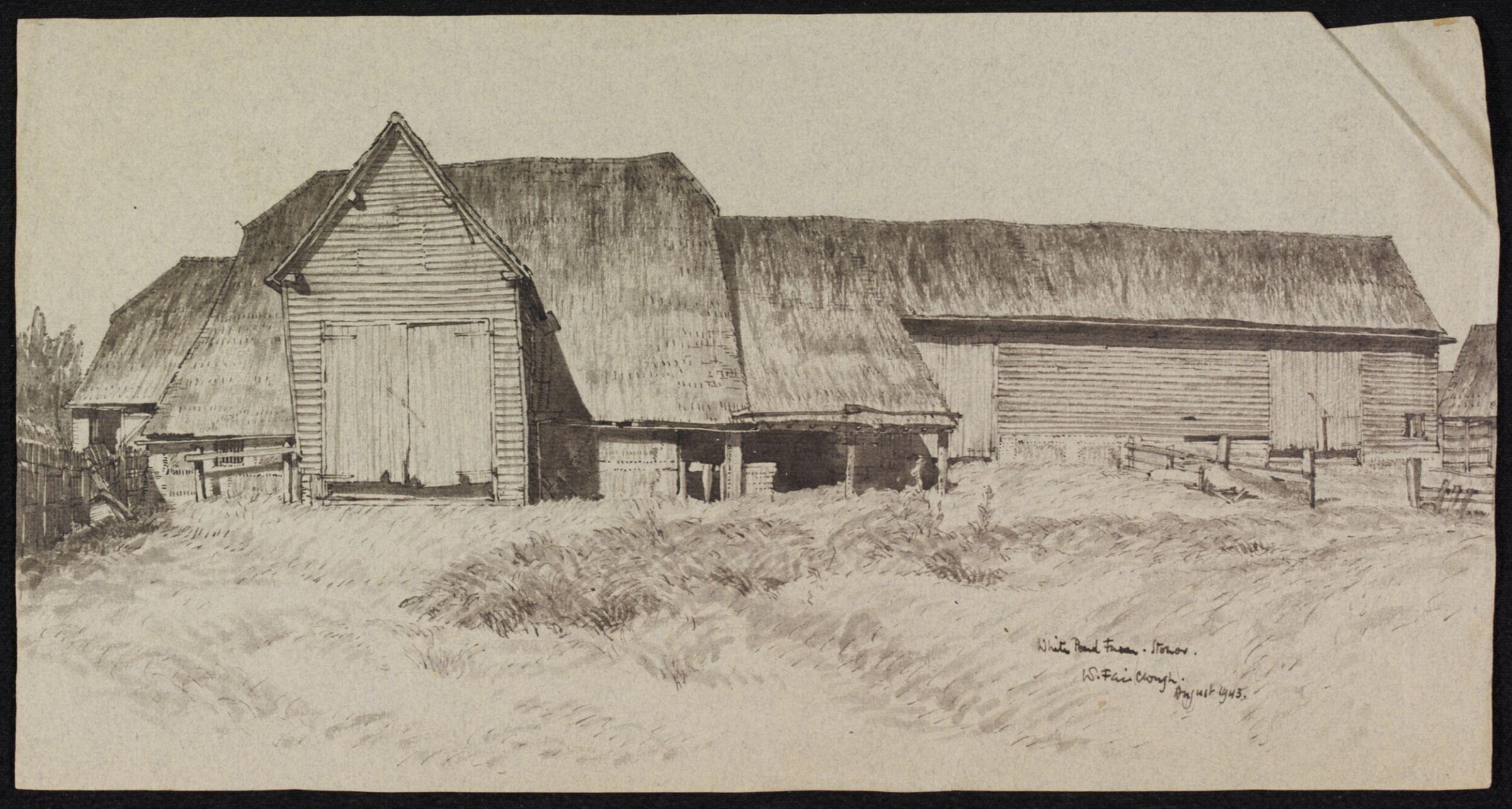 White Pond Farm, Stonor, Fairclough, August 1943