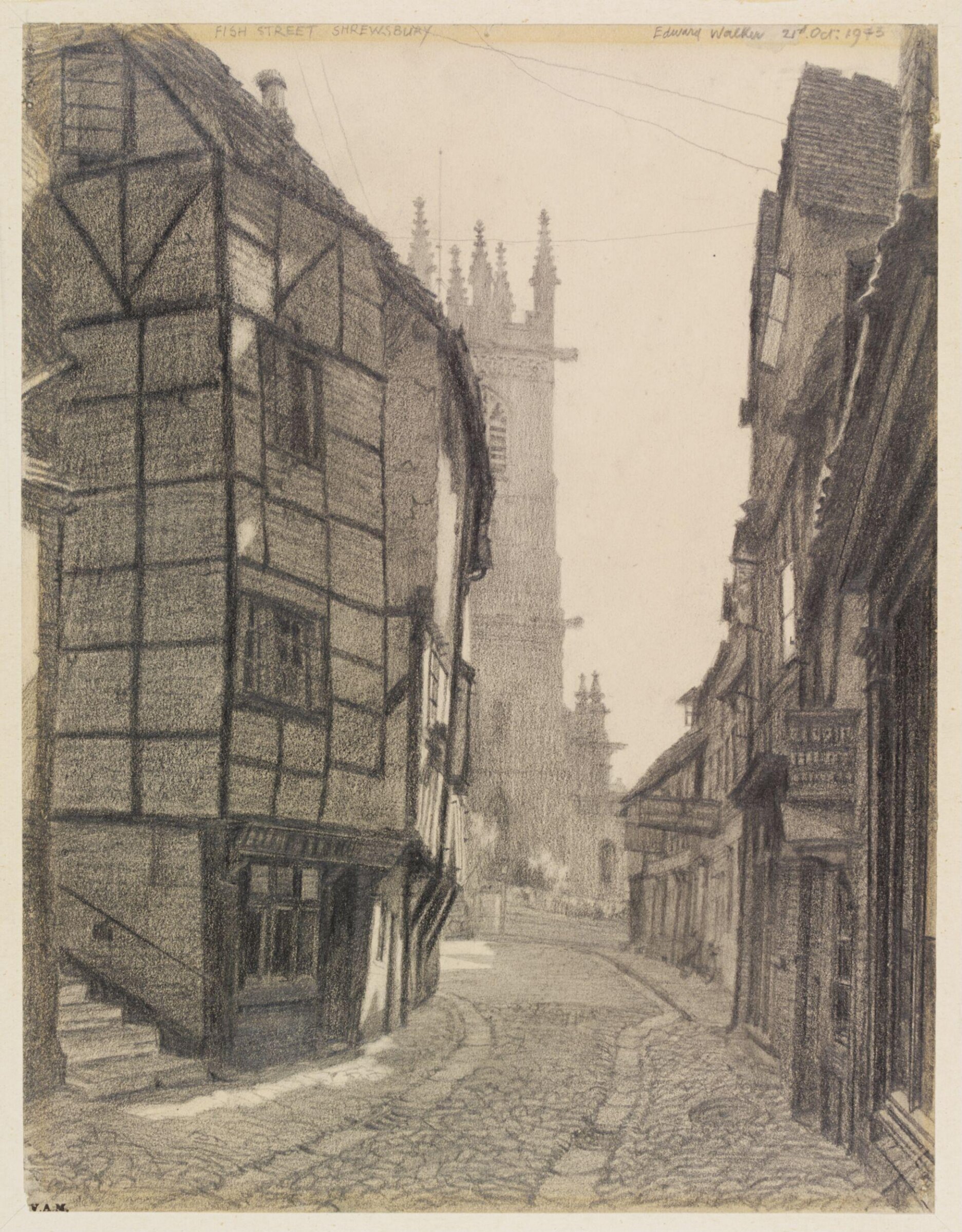 Fish Street, Shrewsbury, Walker, 21 October 1943