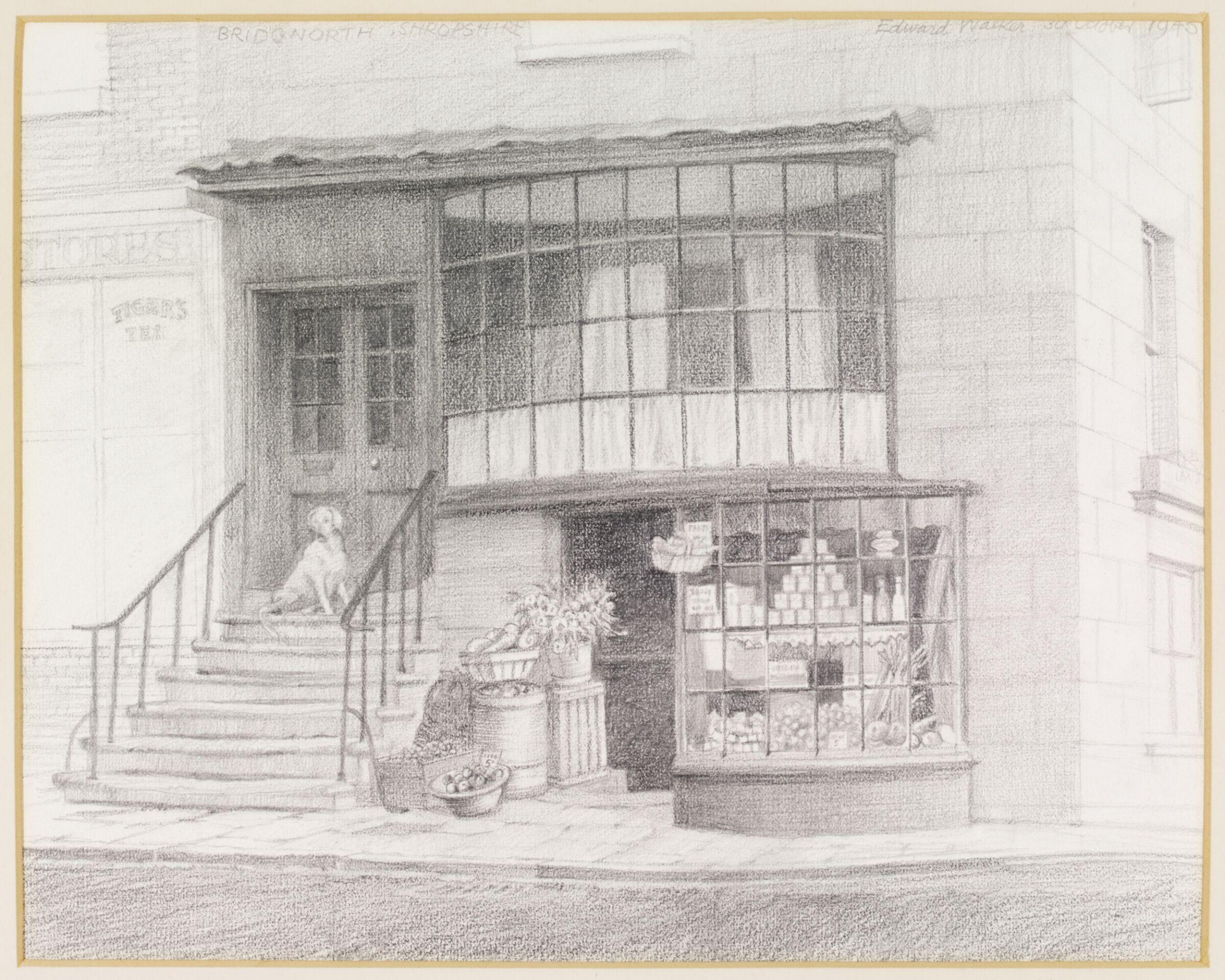 A Shop at Bridgnorth, Walker, 30 October 1943
