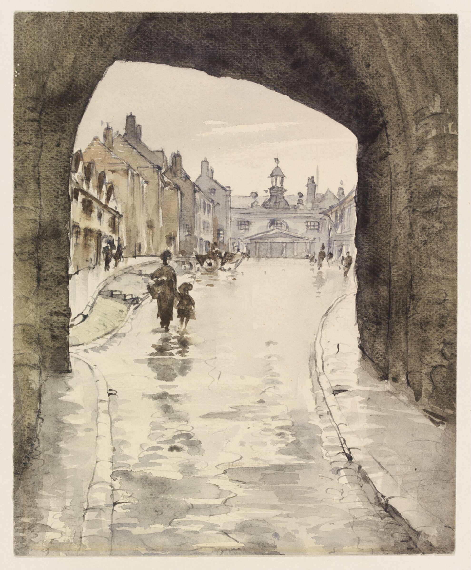Broad Street, Ludlow, Musman, 1942