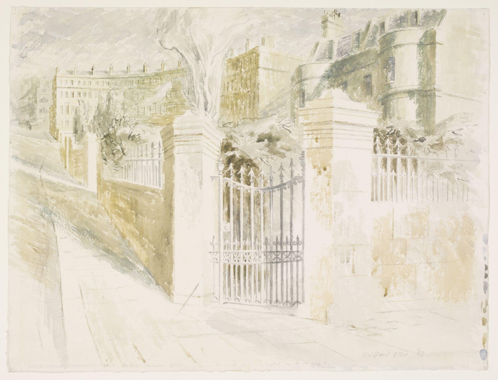 Gateway, Cavendish Villa, Middle Common, Bath, Ellis, 1943