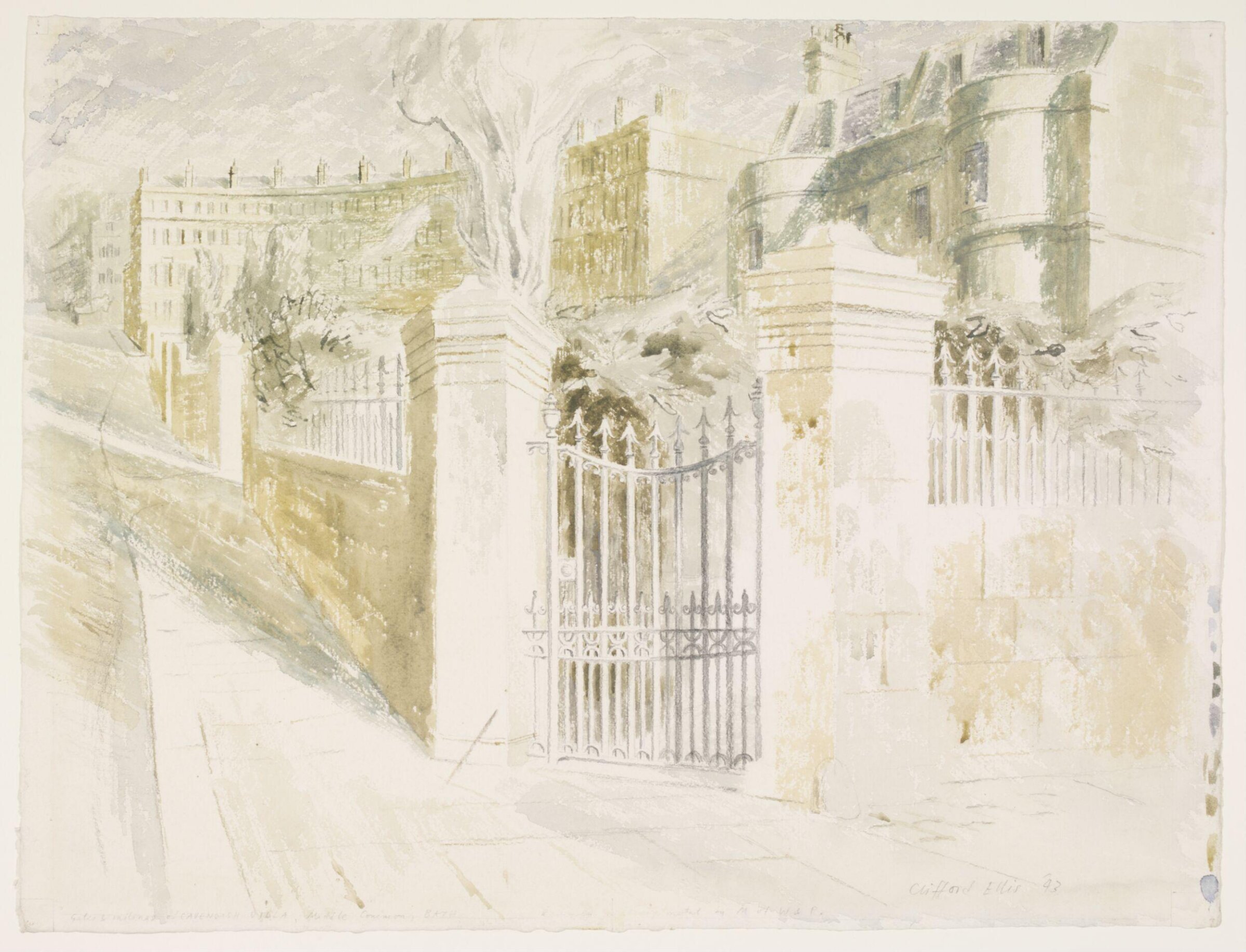Gateway, Cavendish Villa, Middle Common, Bath, Ellis, 1943
