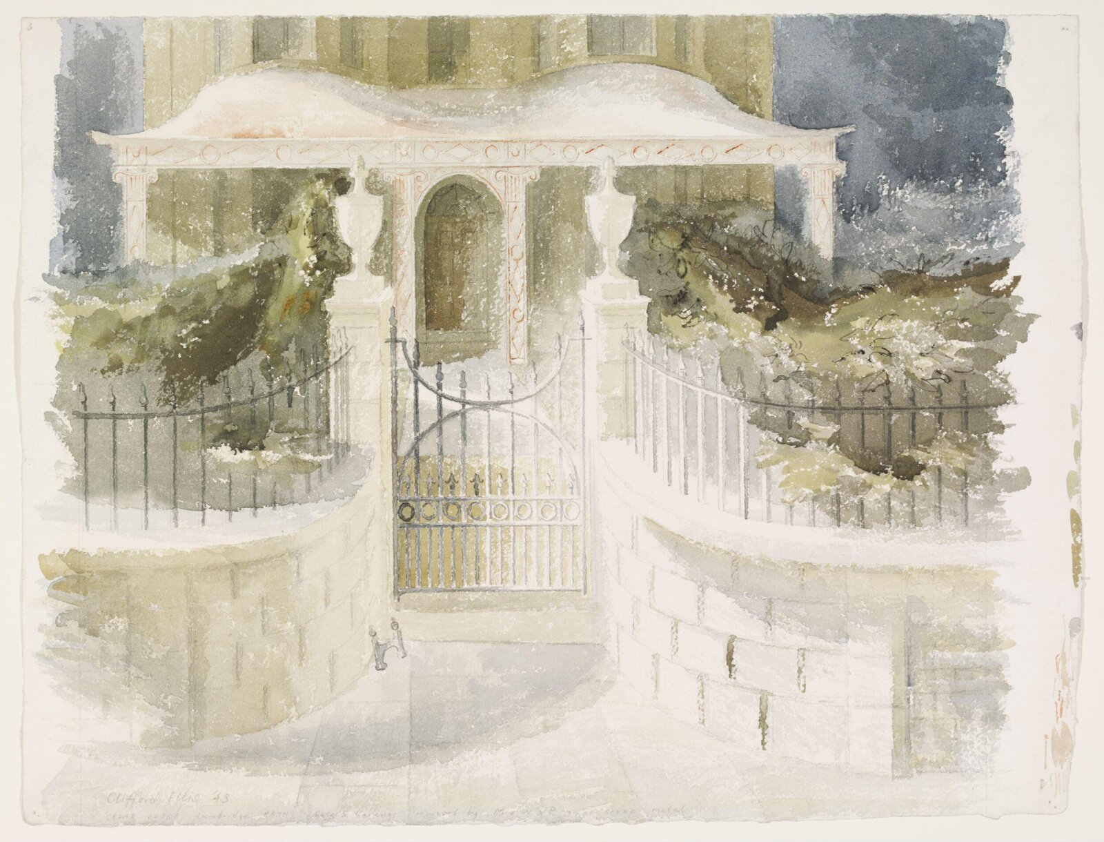 Gateway, Cedar Lodge, Lambridge, Bath, Ellis, 1943
