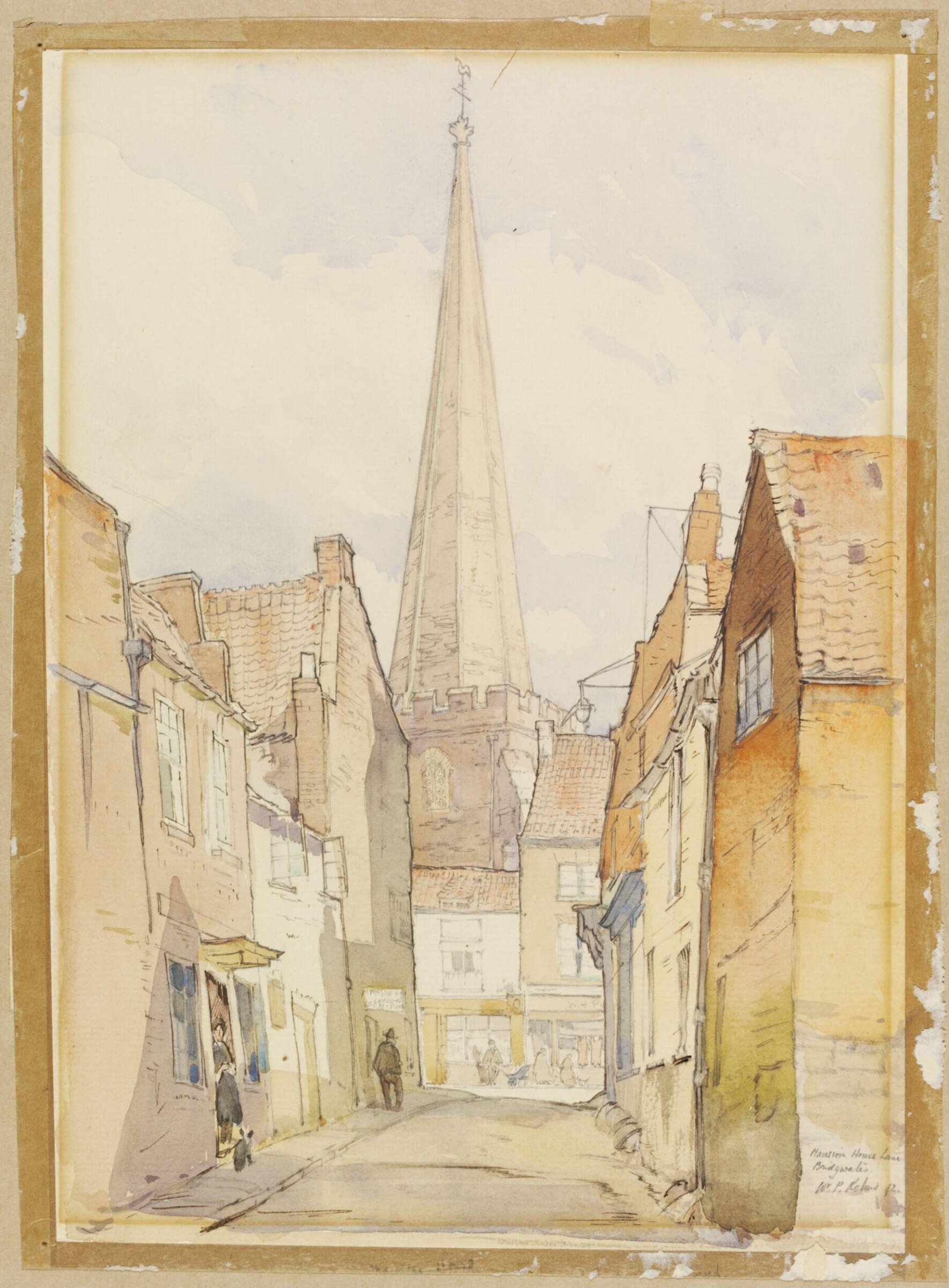Mansion House Lane, Bridgwater, William Palmer Robins, 1942