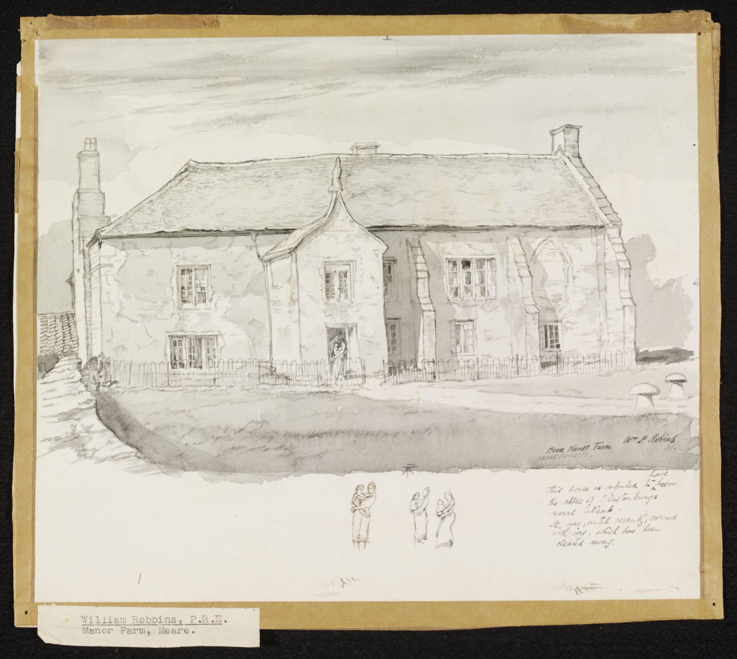 Manor Farm, Meare, William Palmer Robins, 1941