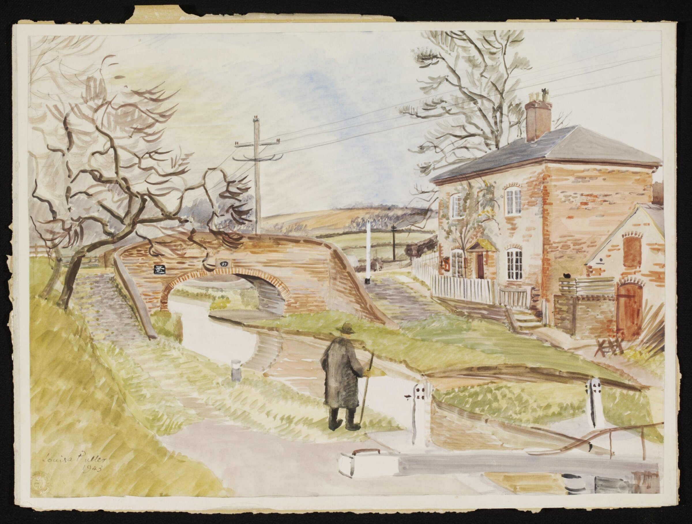 Meaford Lock, Stone, Puller, 1943