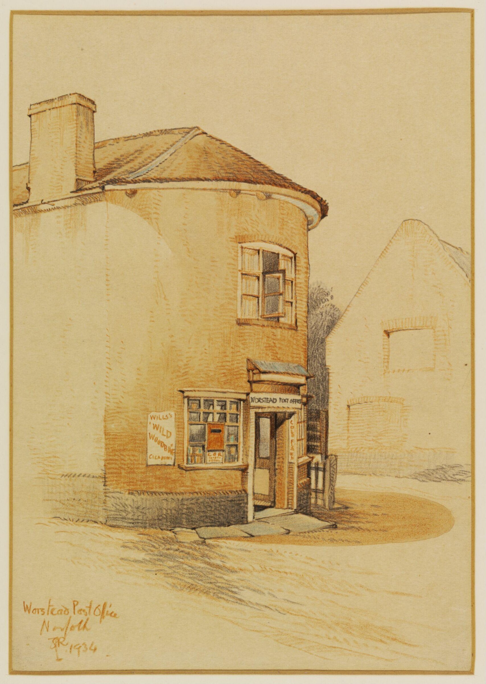 Worstead Post Office, Leathart, 1934