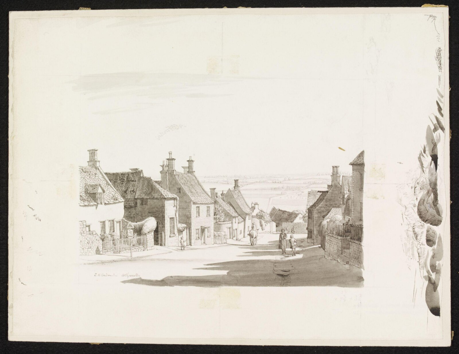 Colly Weston, Badmin, ca. 1940