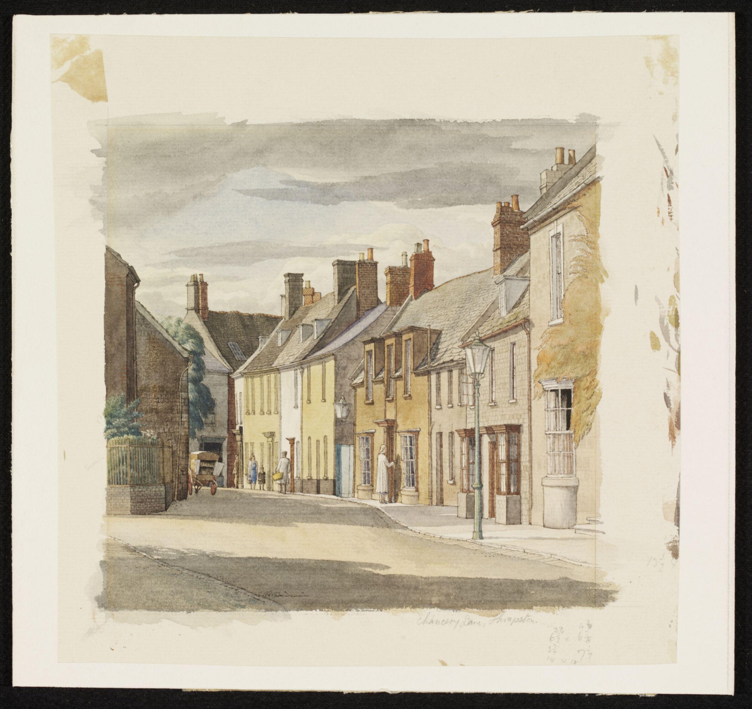 Chancery Lane, Thrapston, Badmin, ca. 1940