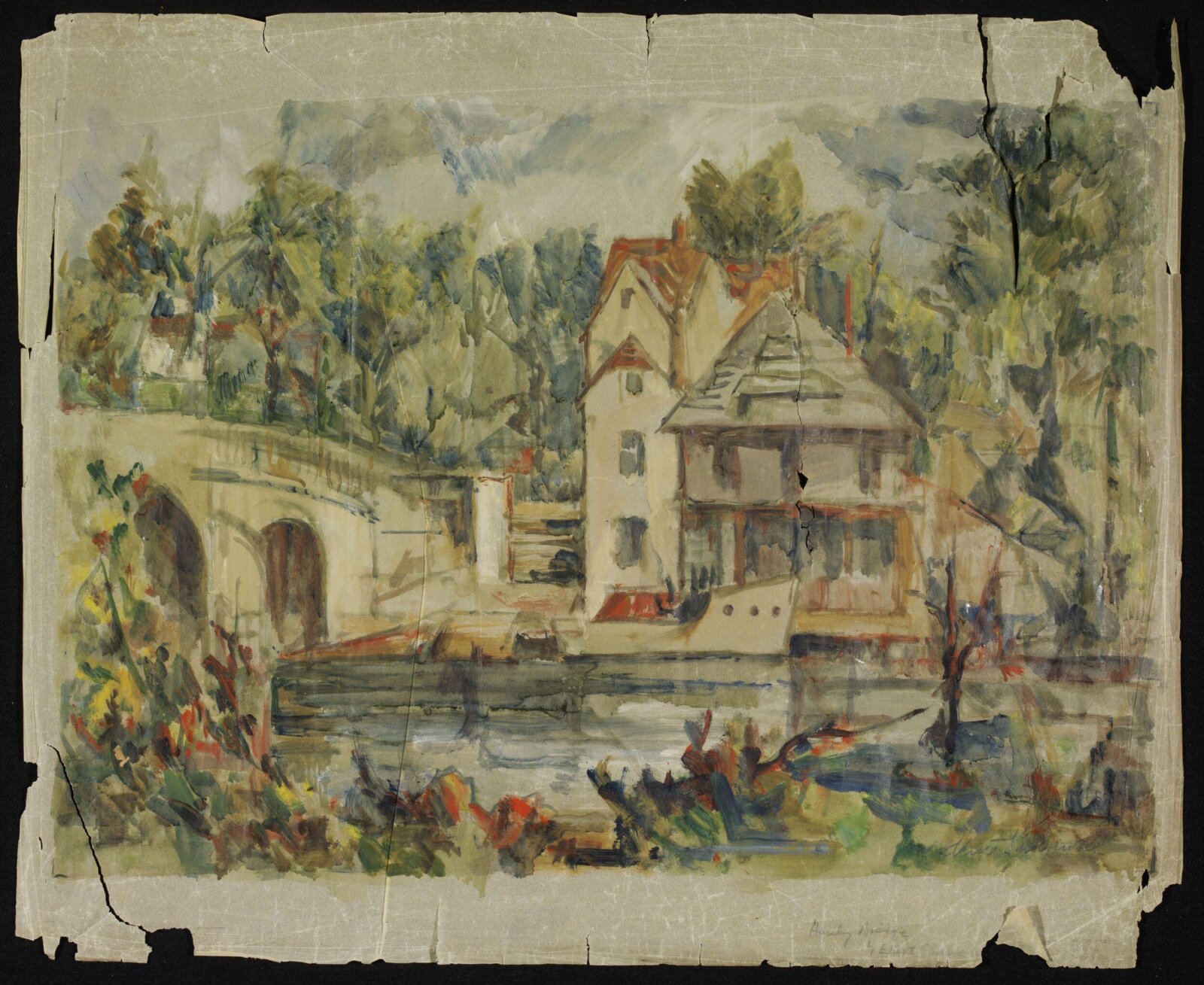 Henley Bridge, Seabrooke, ca. 1940